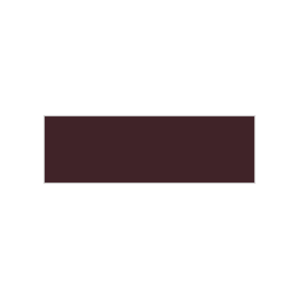 3x9 Original Ceramic Tile in Redwood