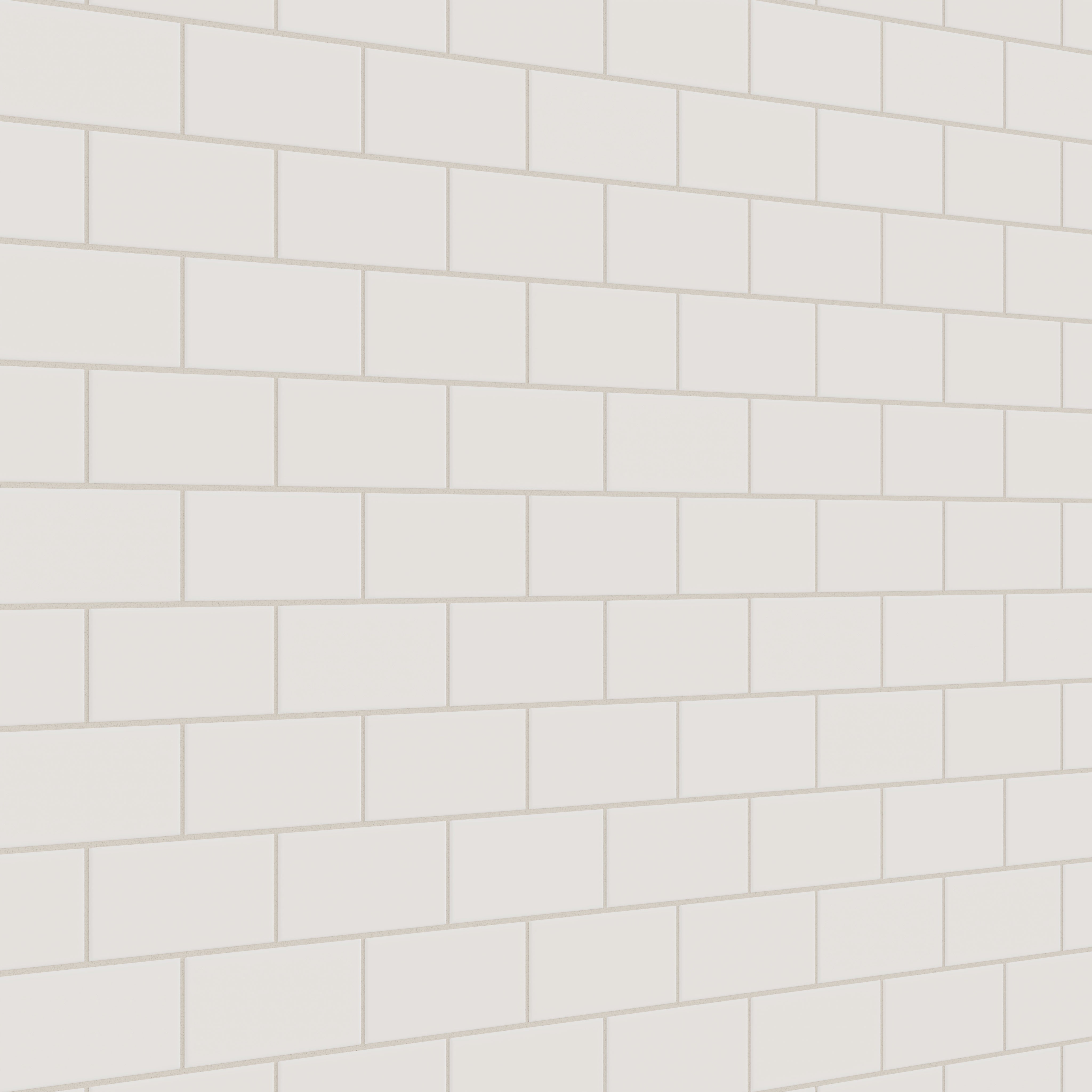 3x6 Natural Press Ceramic Tile in Pearl Matte