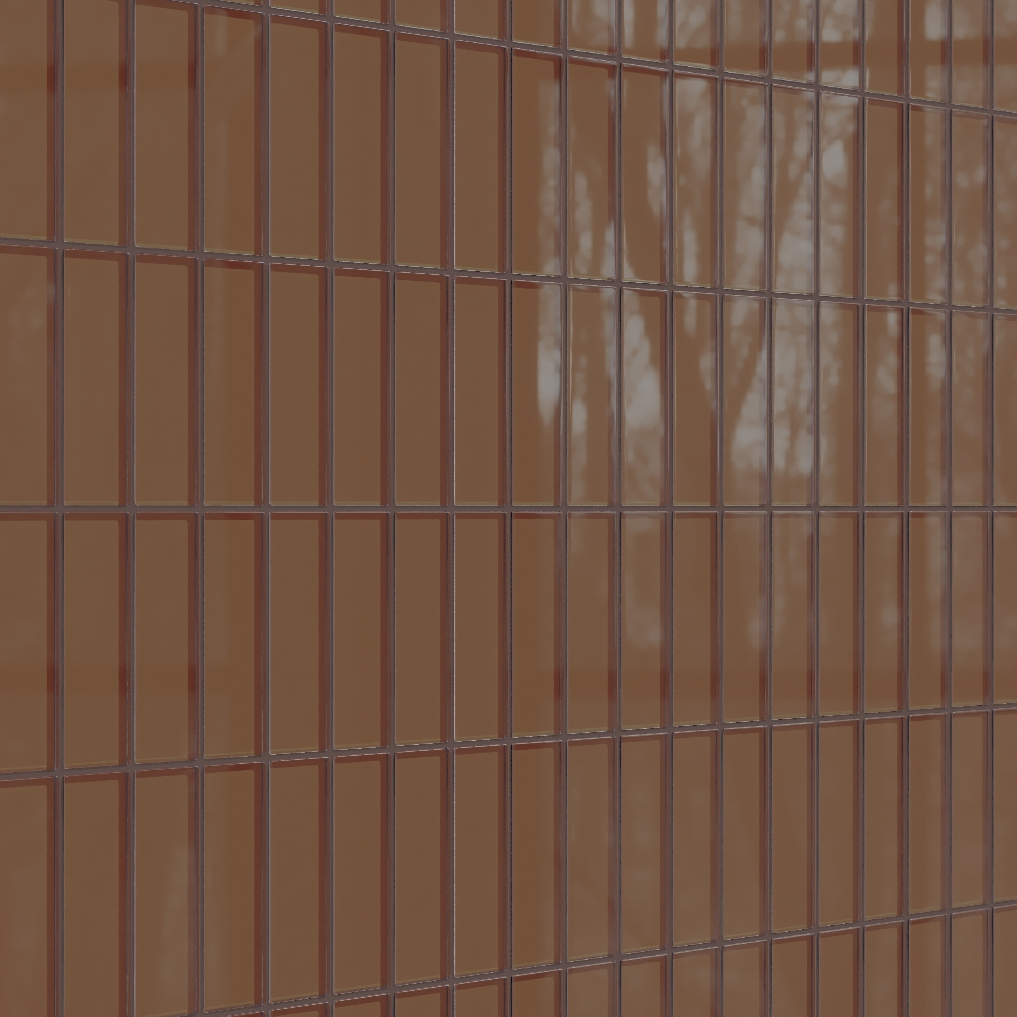 2x6 Glass Tile in Kestrel Gloss