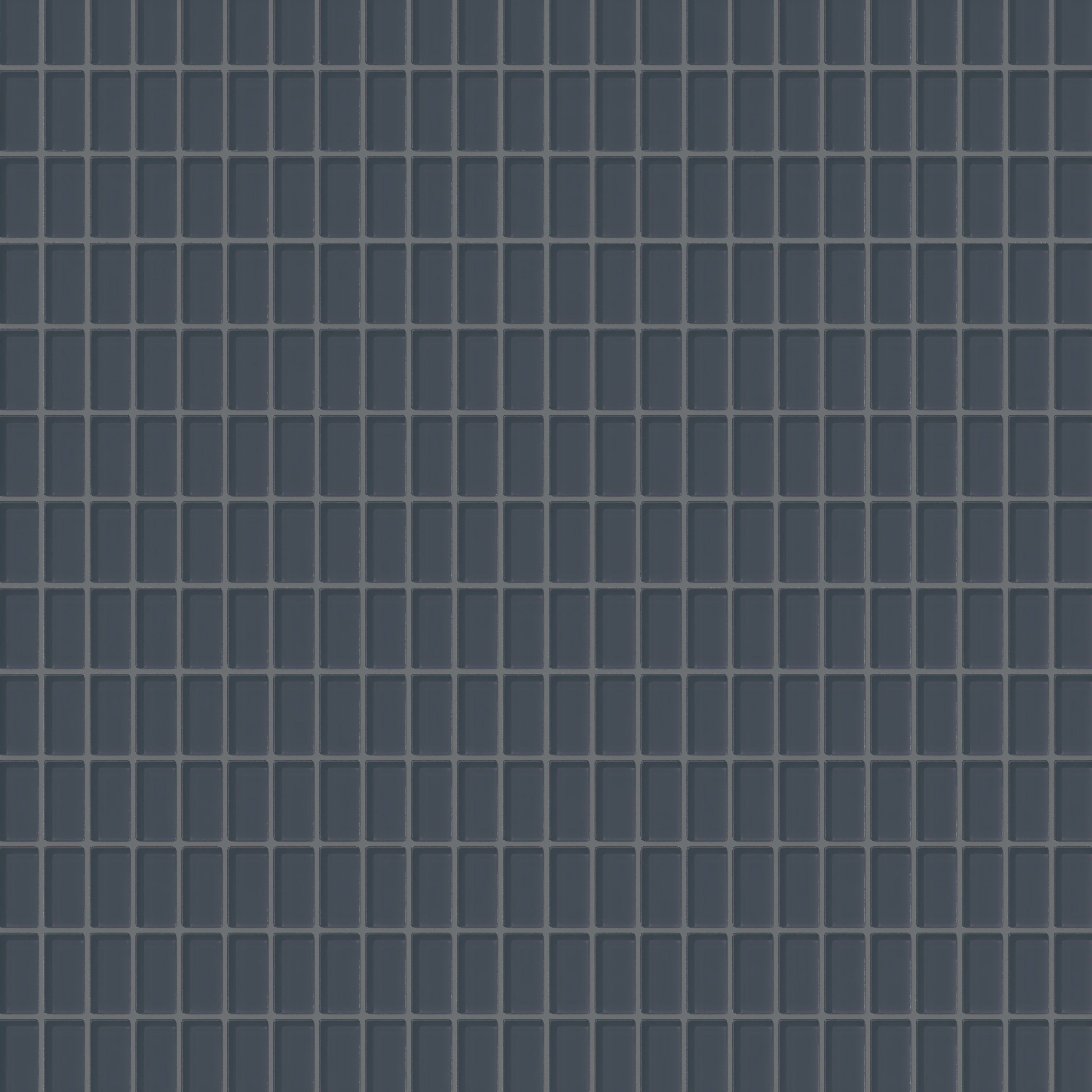 1x2 Straight Set Sheeted Glass Mosaic Tile in Junco Gloss