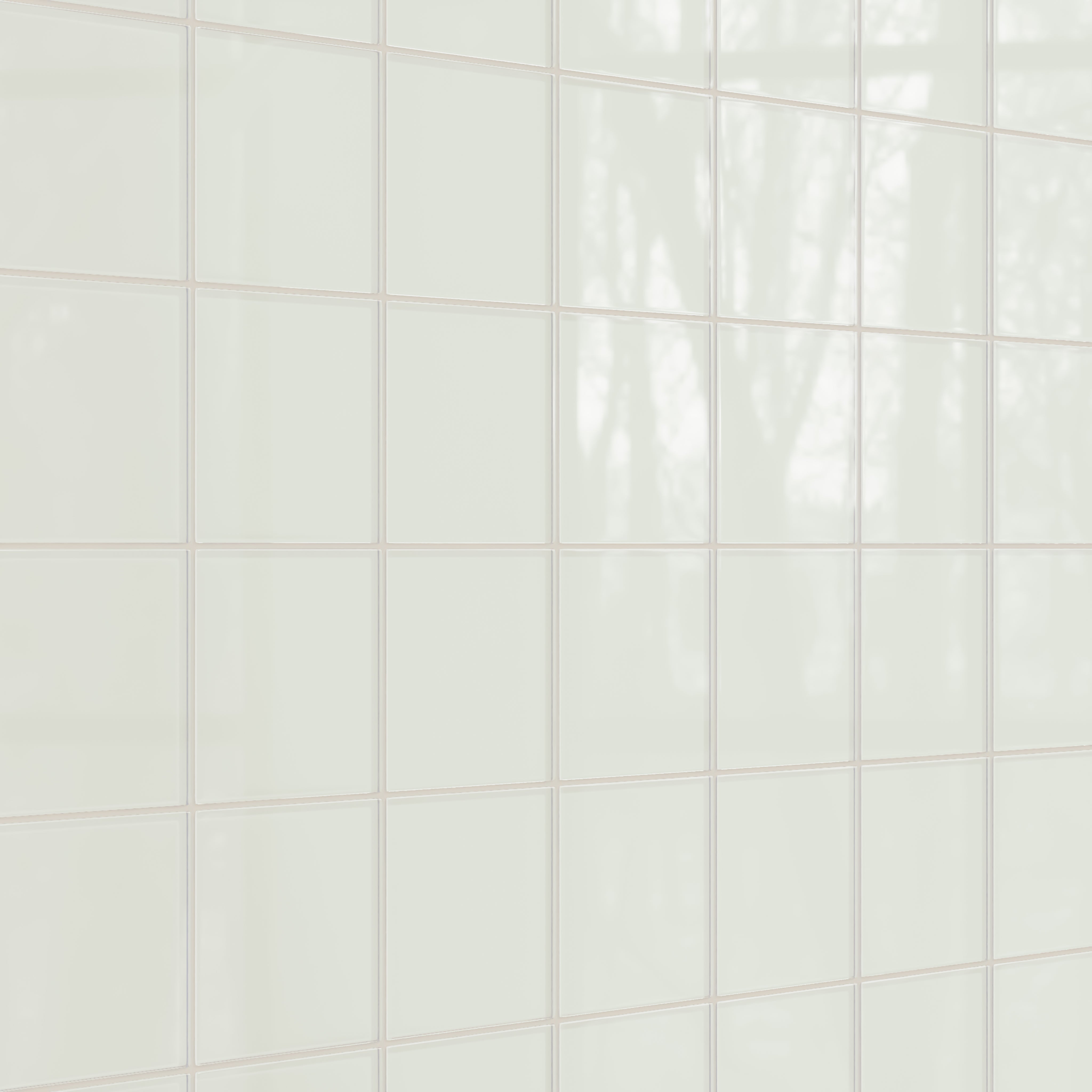 6x6 Glass Tile in Flycatcher Gloss
