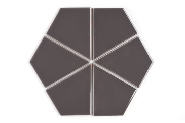 Hexite Original Ceramic Tile in Kalamata Gloss