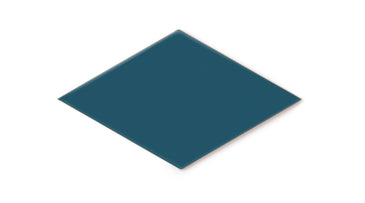 Large Diamond Original Ceramic Tile in Adriatic Sea Matte