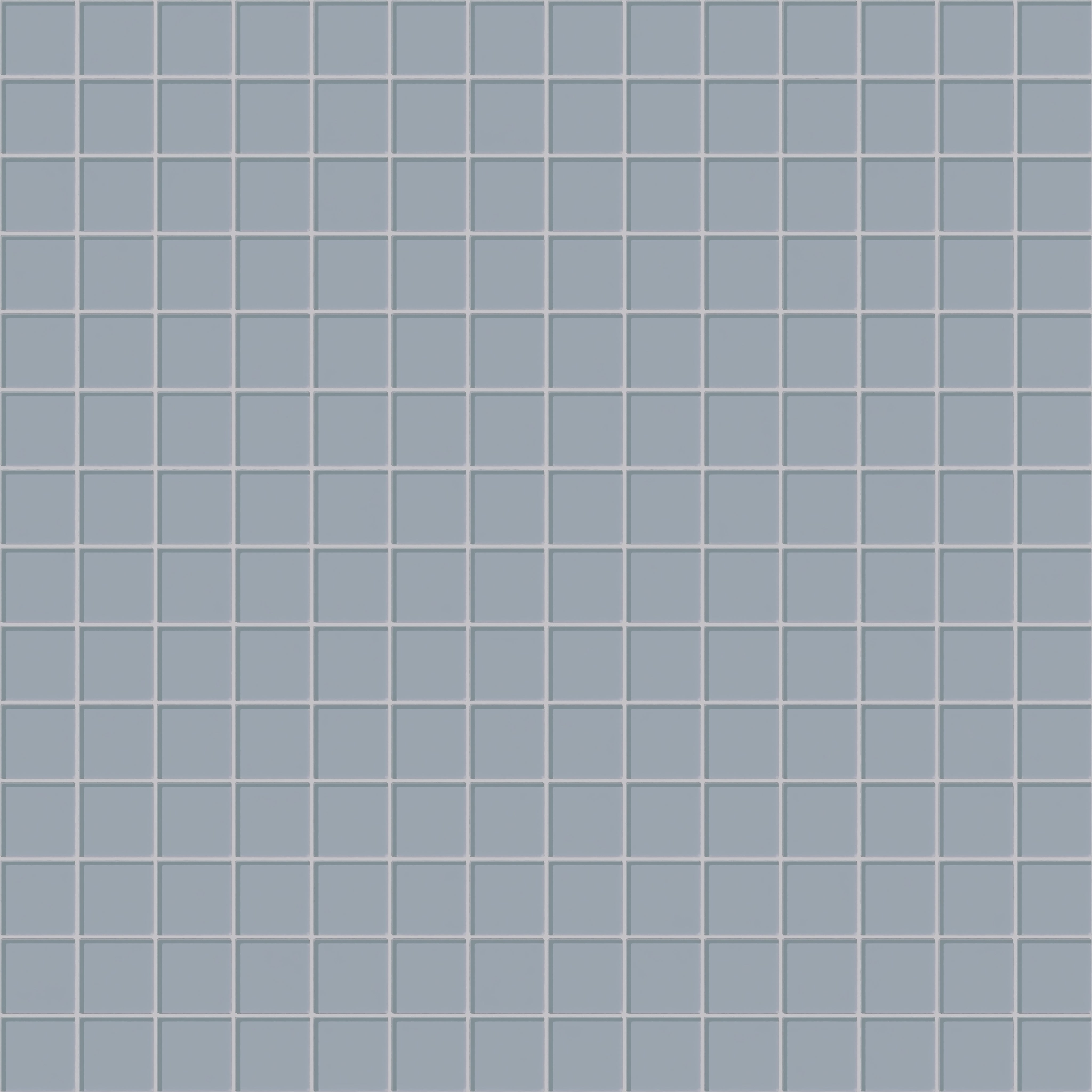 3x3 Straight Set Sheeted Glass Mosaic Tile in Pinyon Jay Gloss