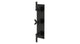 Flatiron Three Handle Wall Mount Shower Trim with Linear Cross/Linear Lever Handles in Oil Rubbed Bronze