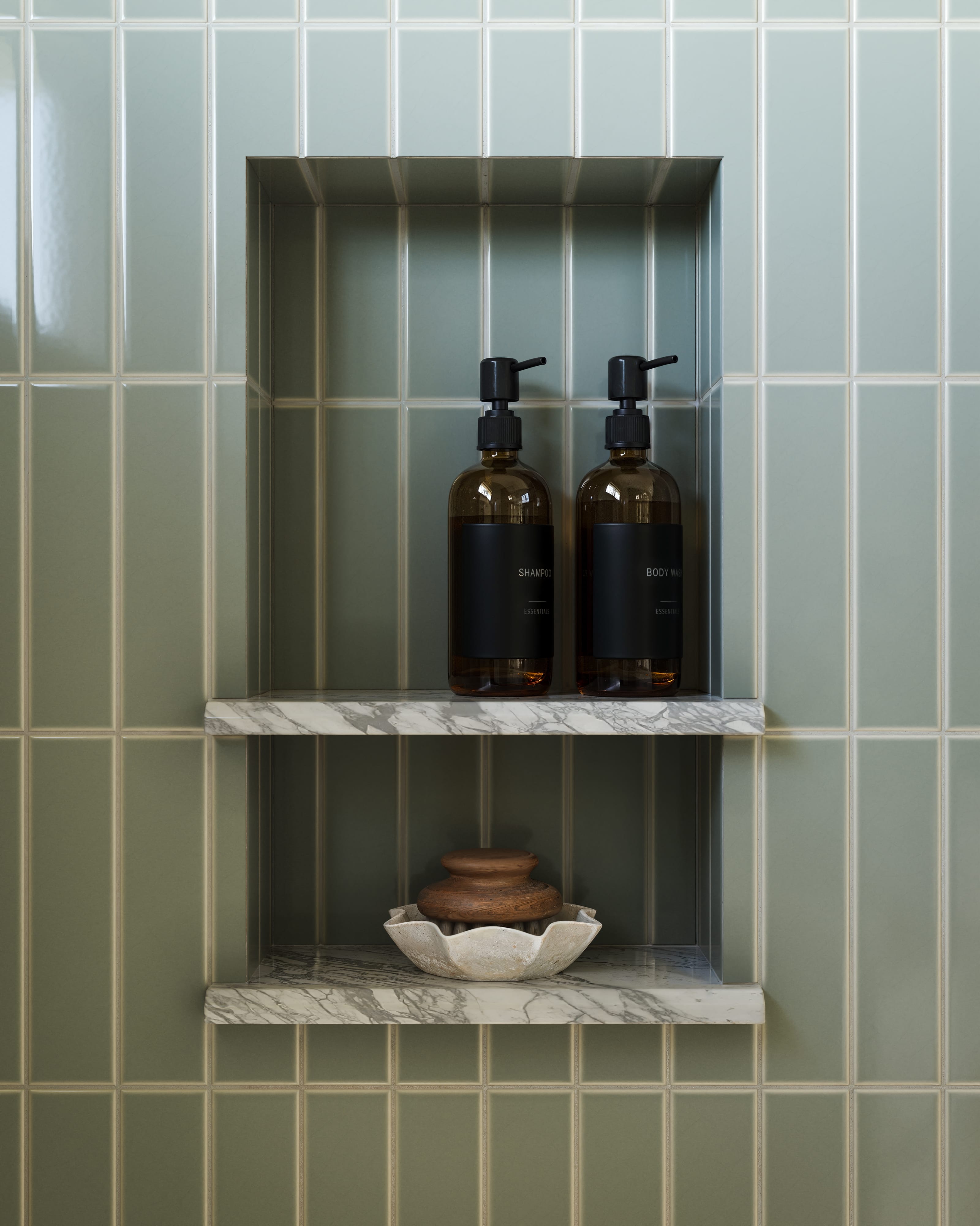 Quick Ship 2x8 Original Ceramic Tile in Rosemary Gloss