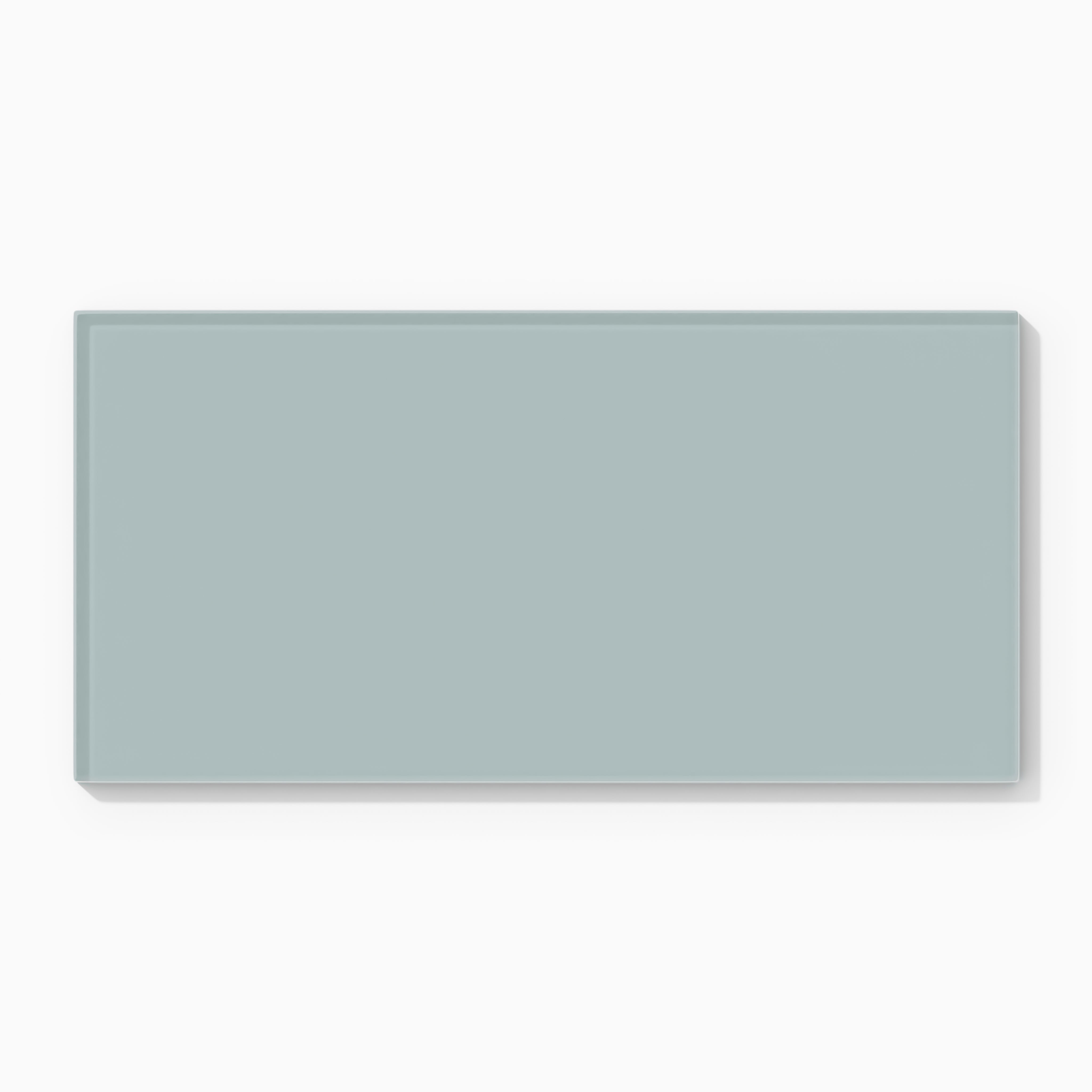 Great Blue Heron 6x12 Gloss Glass Tile - Fireclay Tile