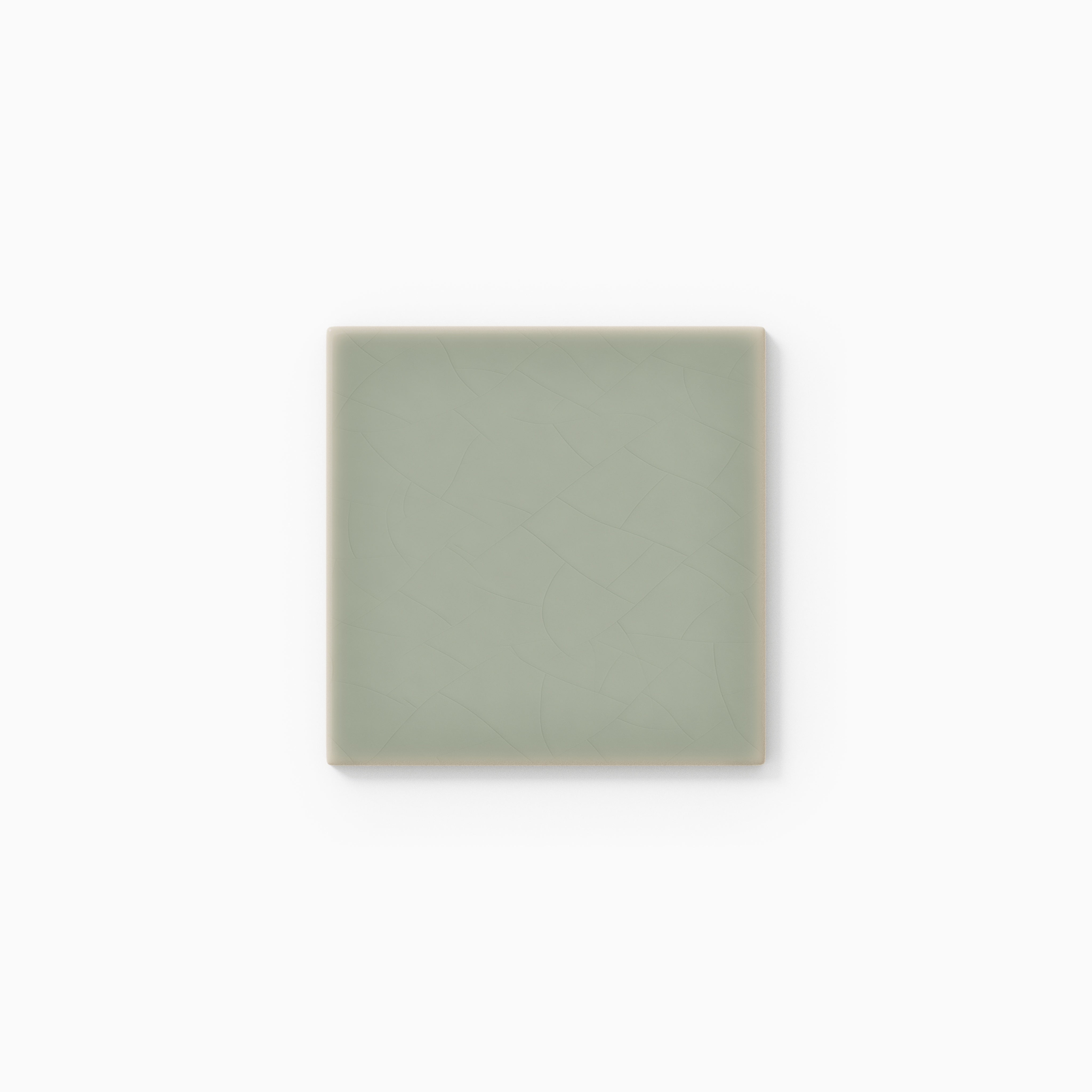 4x4 Original Ceramic Tile in Rosemary Gloss
