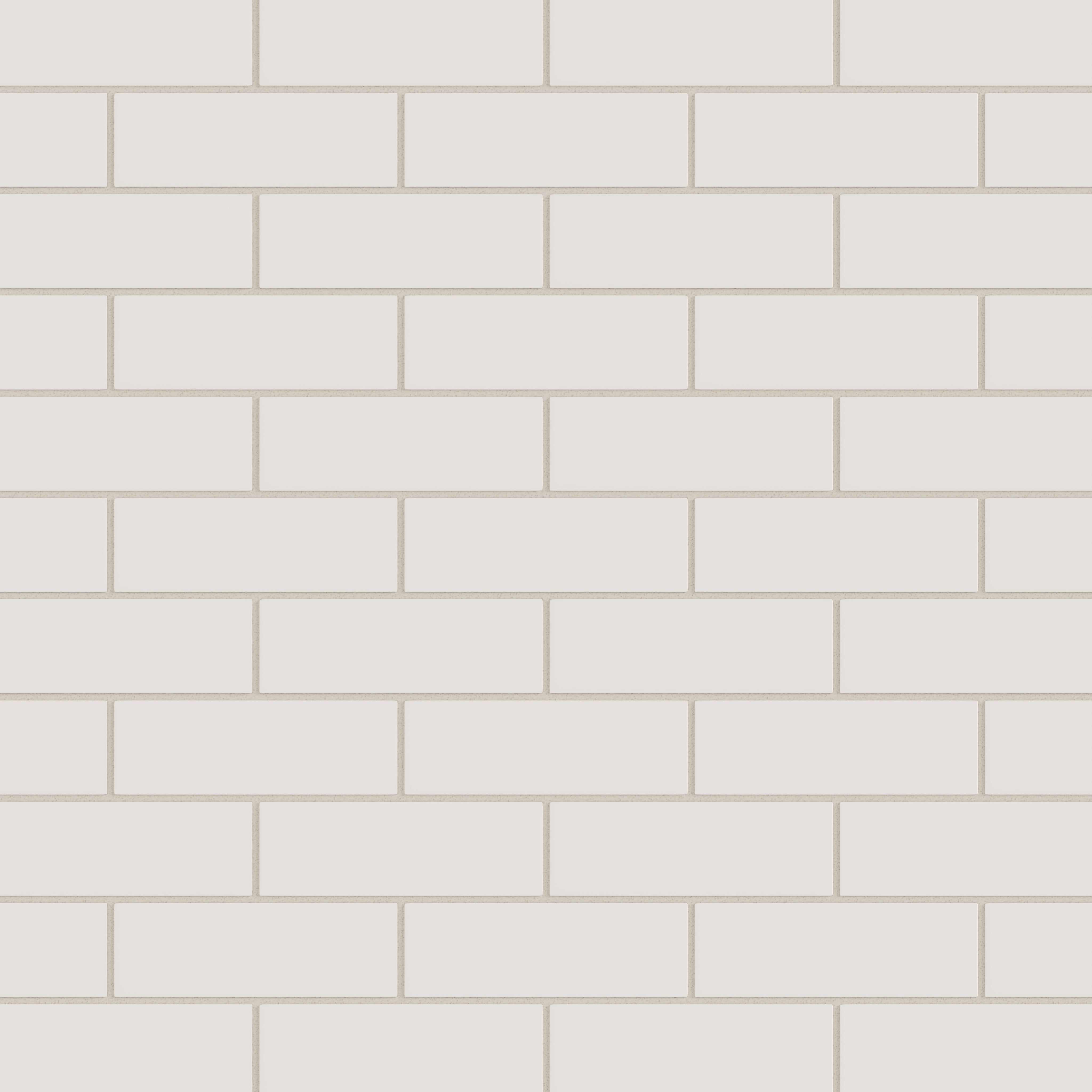 2x6 Natural Press Ceramic Tile in Pearl Matte
