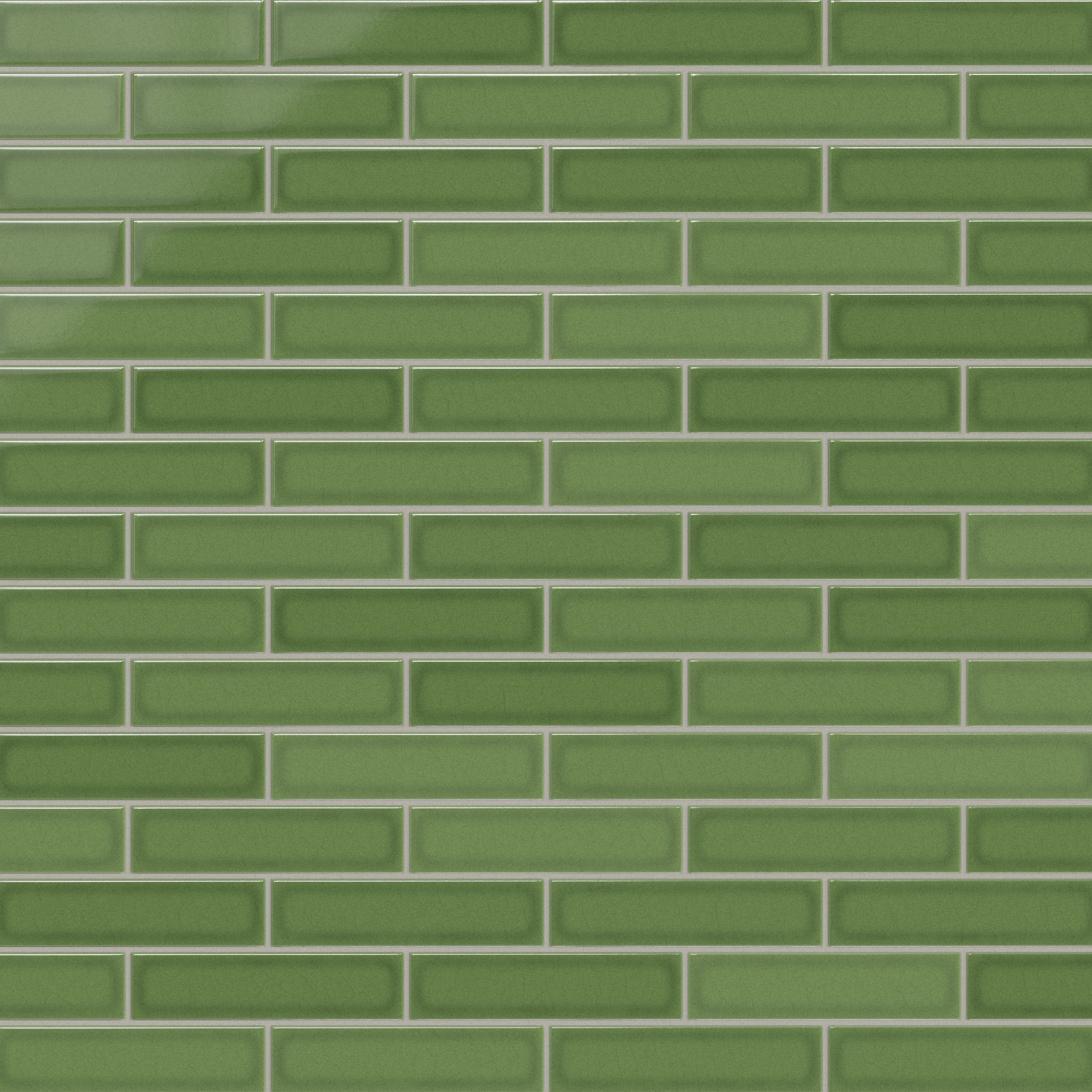 2x8 Original Ceramic Tile in Kelp Gloss
