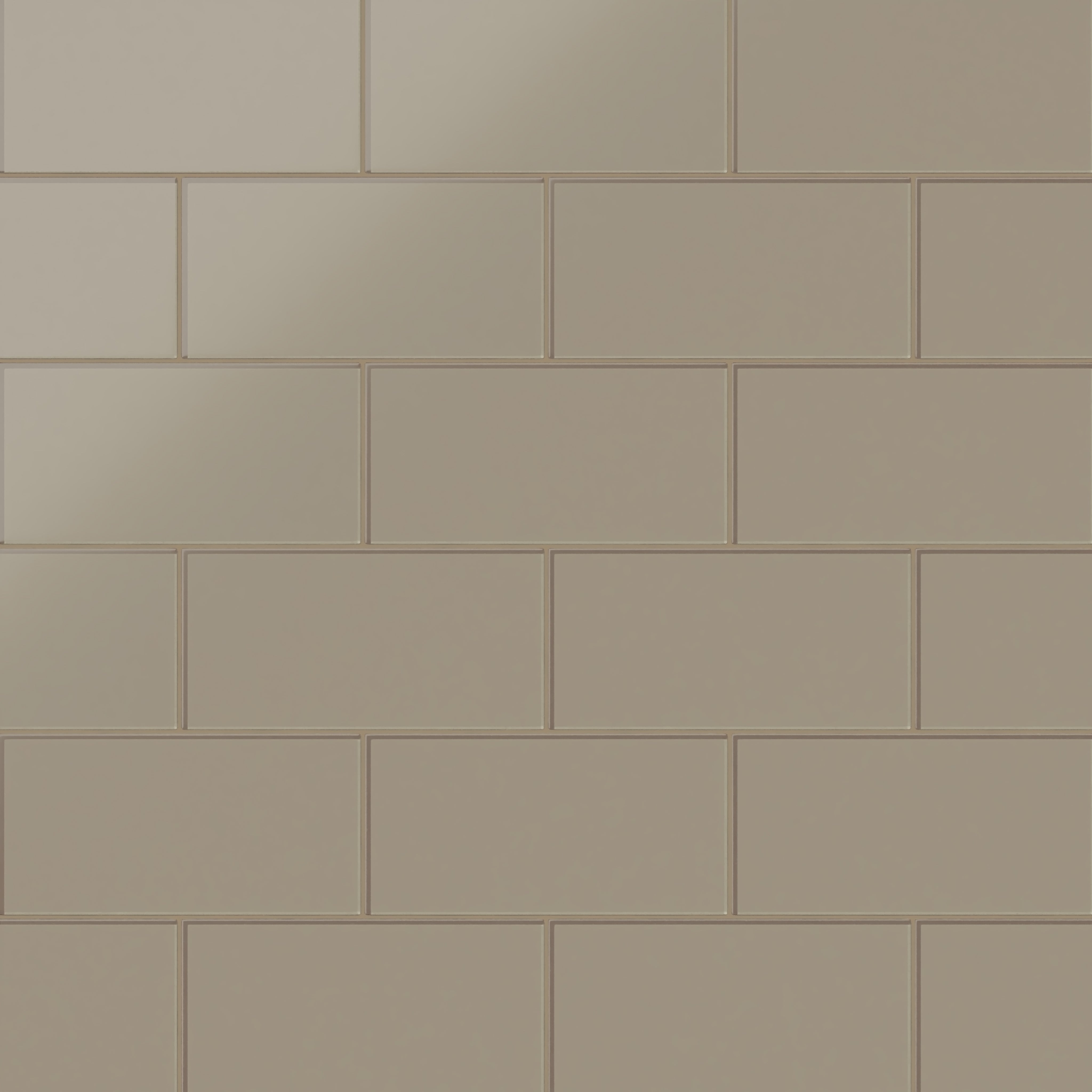 6x12 Glass Tile in Quail Matte