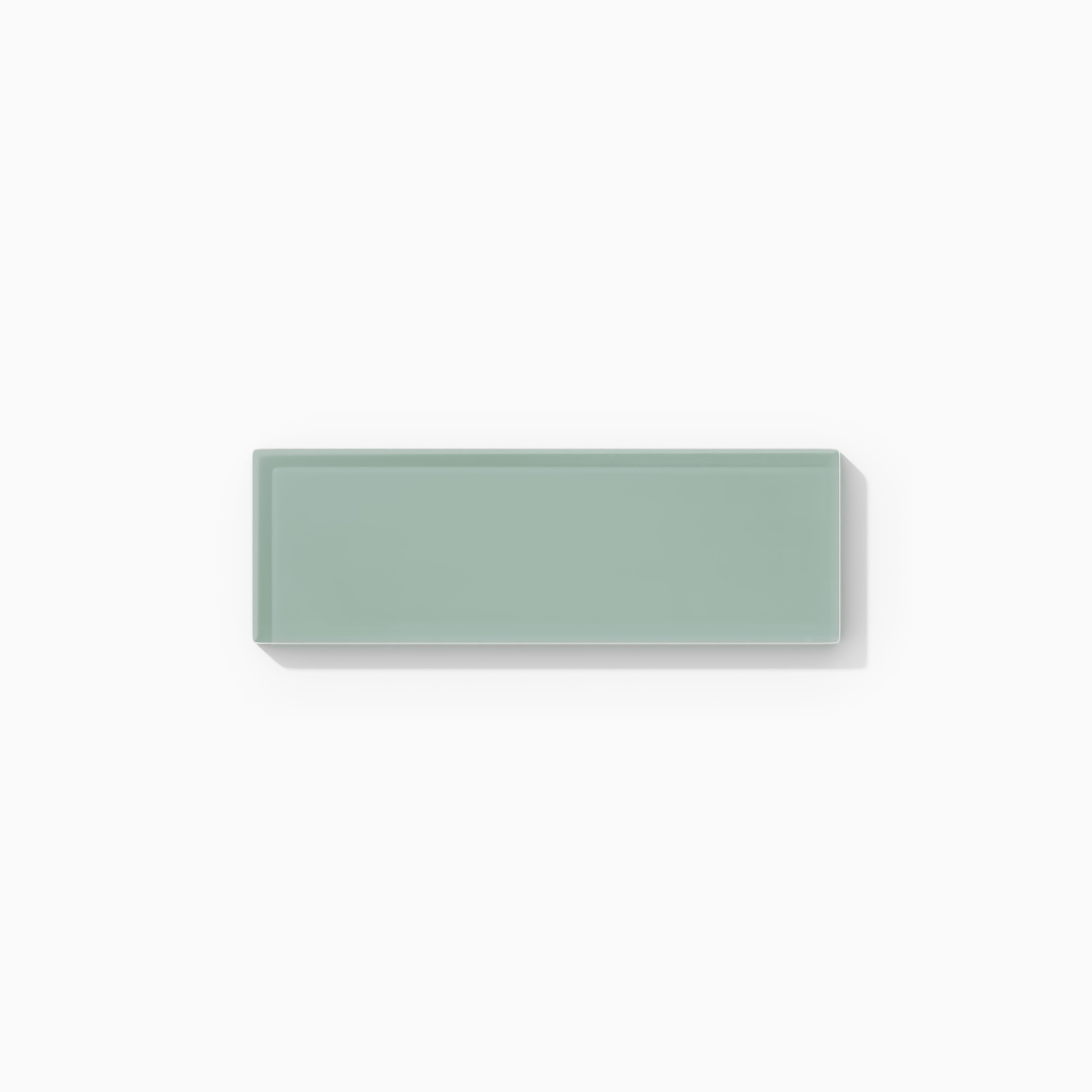 2x6 Glass Tile in Kingfisher Matte