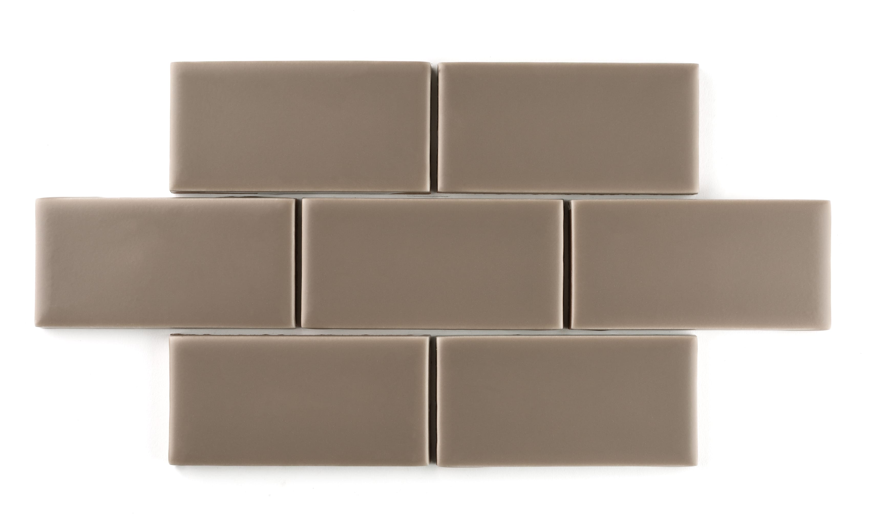 Small Diamond Sheeted - Escher Original Ceramic Mosaic Tile in Cardamom Matte
