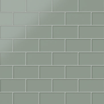 3x6 Glass Tile in Hummingbird Matte