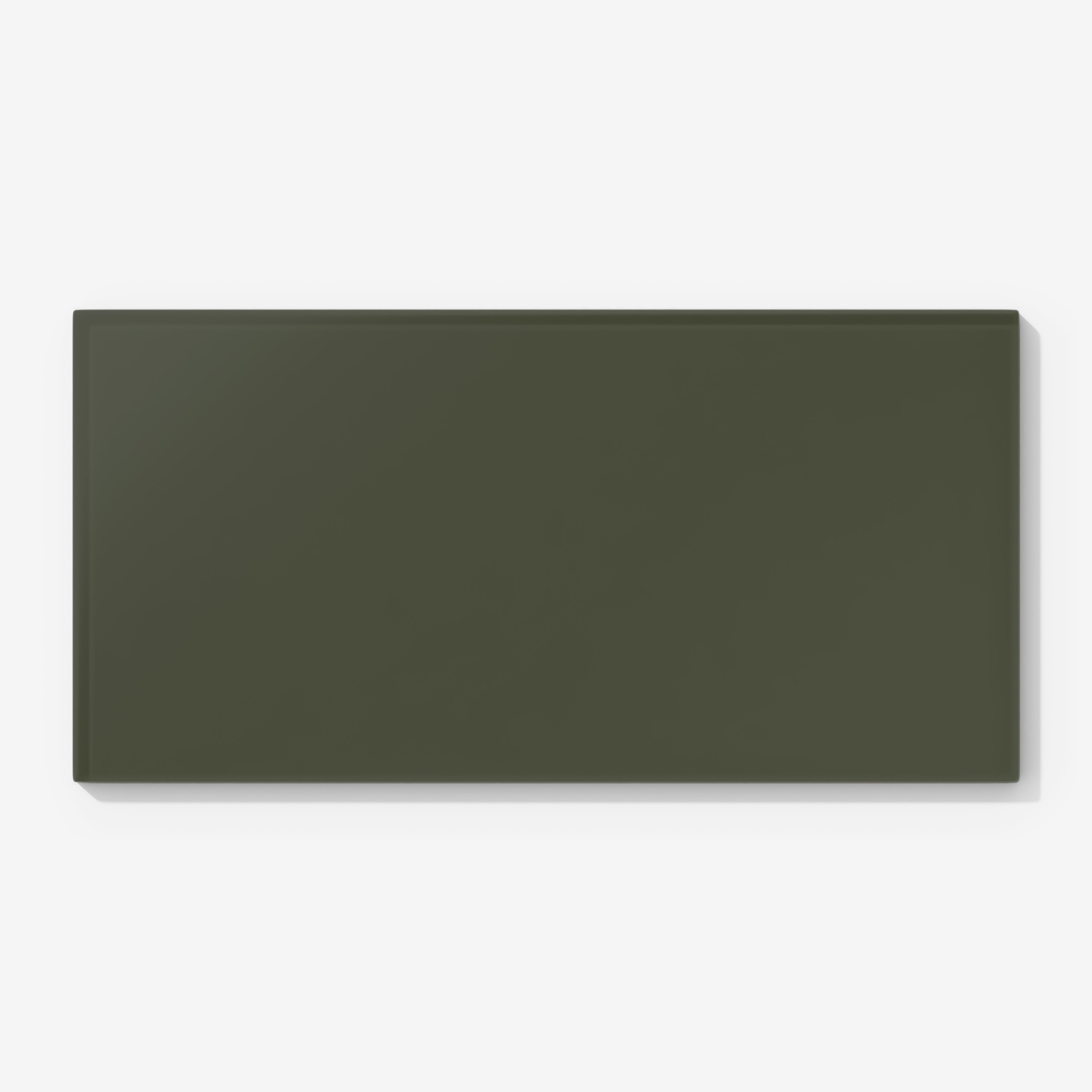 6x12 Glass Tile in Roadrunner Matte