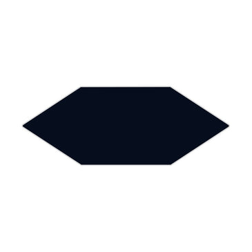 Picket Original Ceramic Tile in Navy Blue Matte