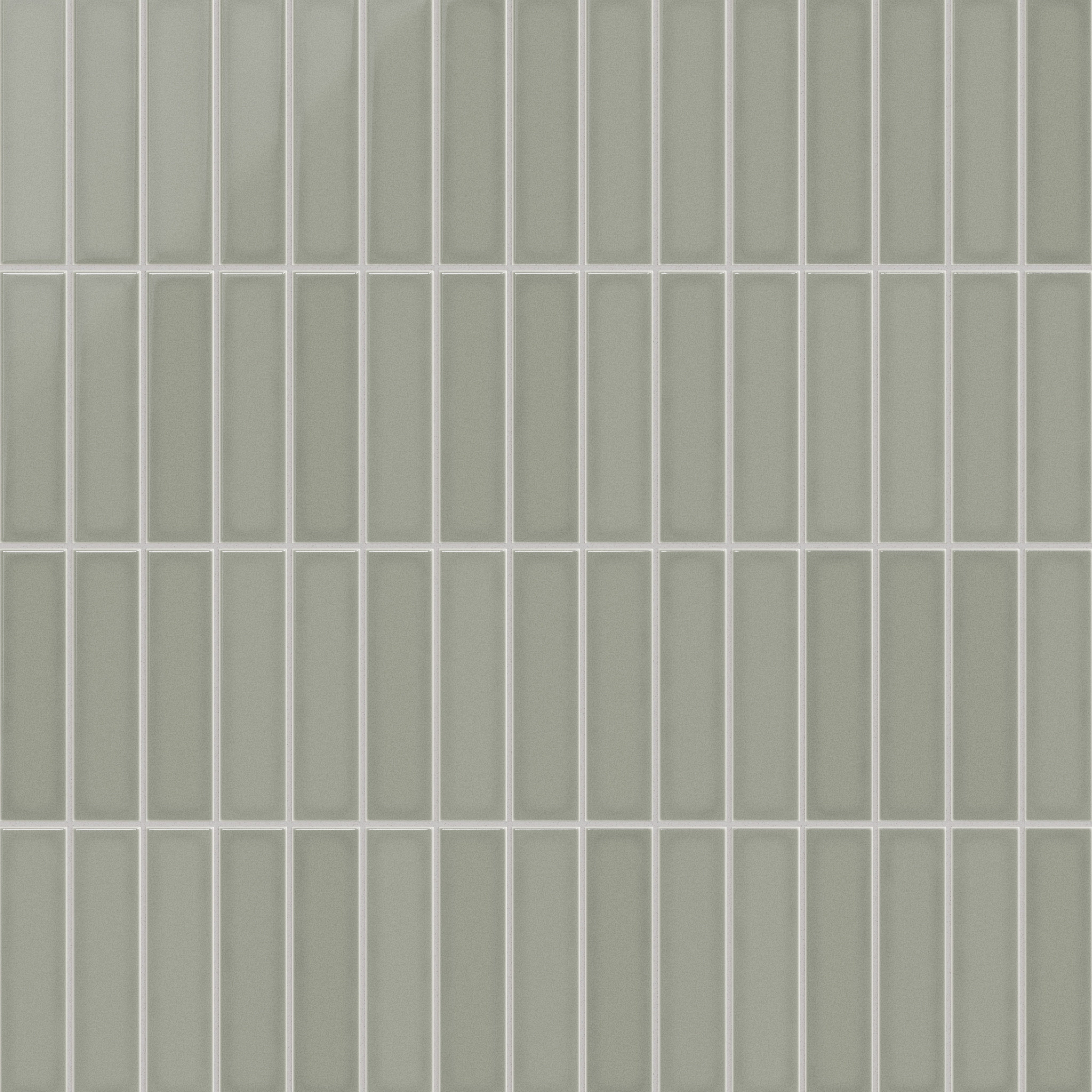 2x8 Original Ceramic Tile in Overcast Gloss
