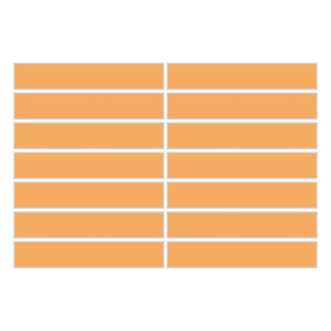 1x6 Straight Set Sheeted Original Ceramic Mosaic Tile in Koi Matte