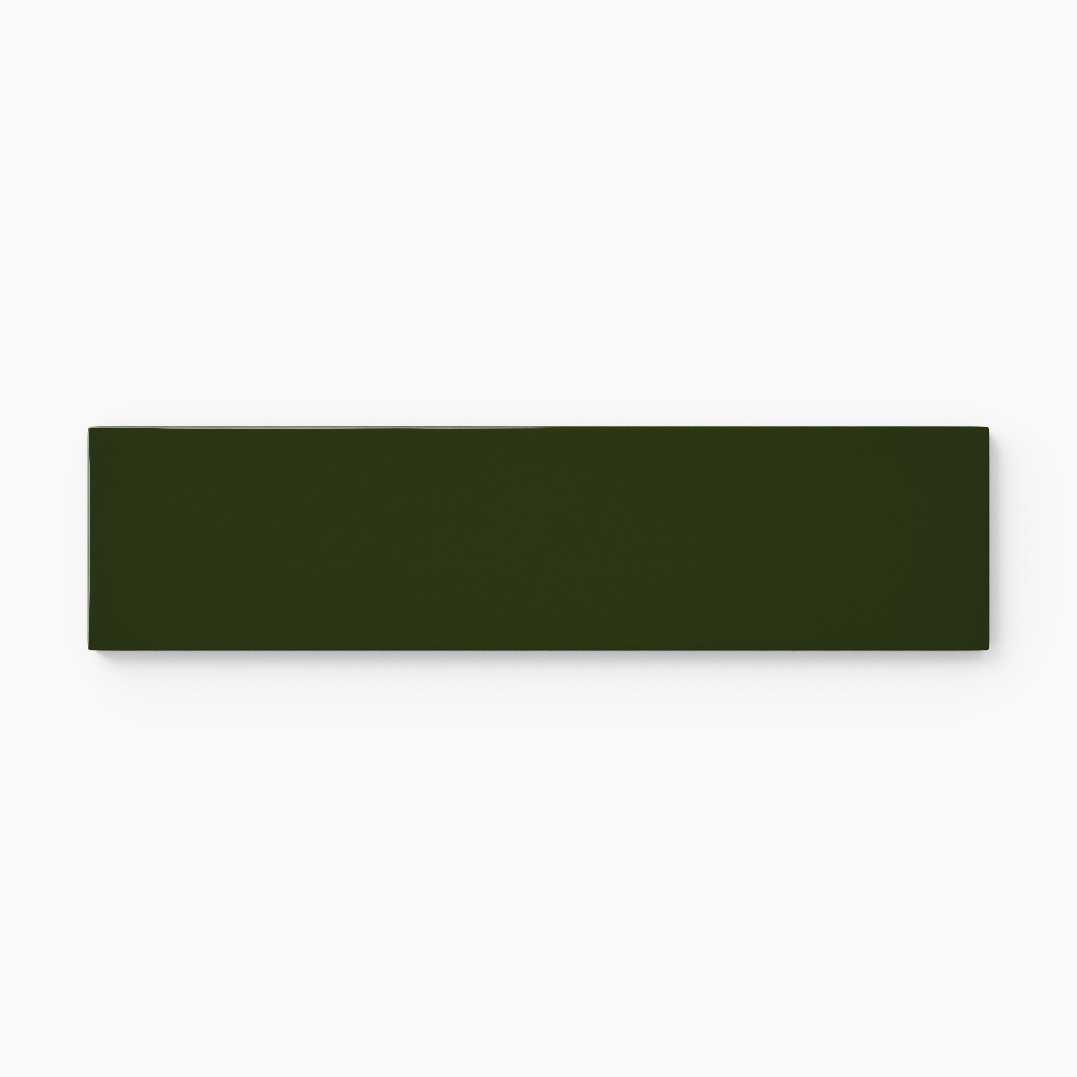 2x8 Natural Press Ceramic Tile in Green Apatite Gloss