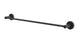 Flatiron Round Towel Bar 24" in Blackened Nickel