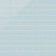 2x4 Half Offset Sheeted Natural Press Ceramic Mosaic Tile in Egyptian Blue Gloss