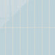 3x12 Natural Press Ceramic Tile in Egyptian Blue Gloss