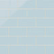 4x8 Natural Press Ceramic Tile in Egyptian Blue Gloss