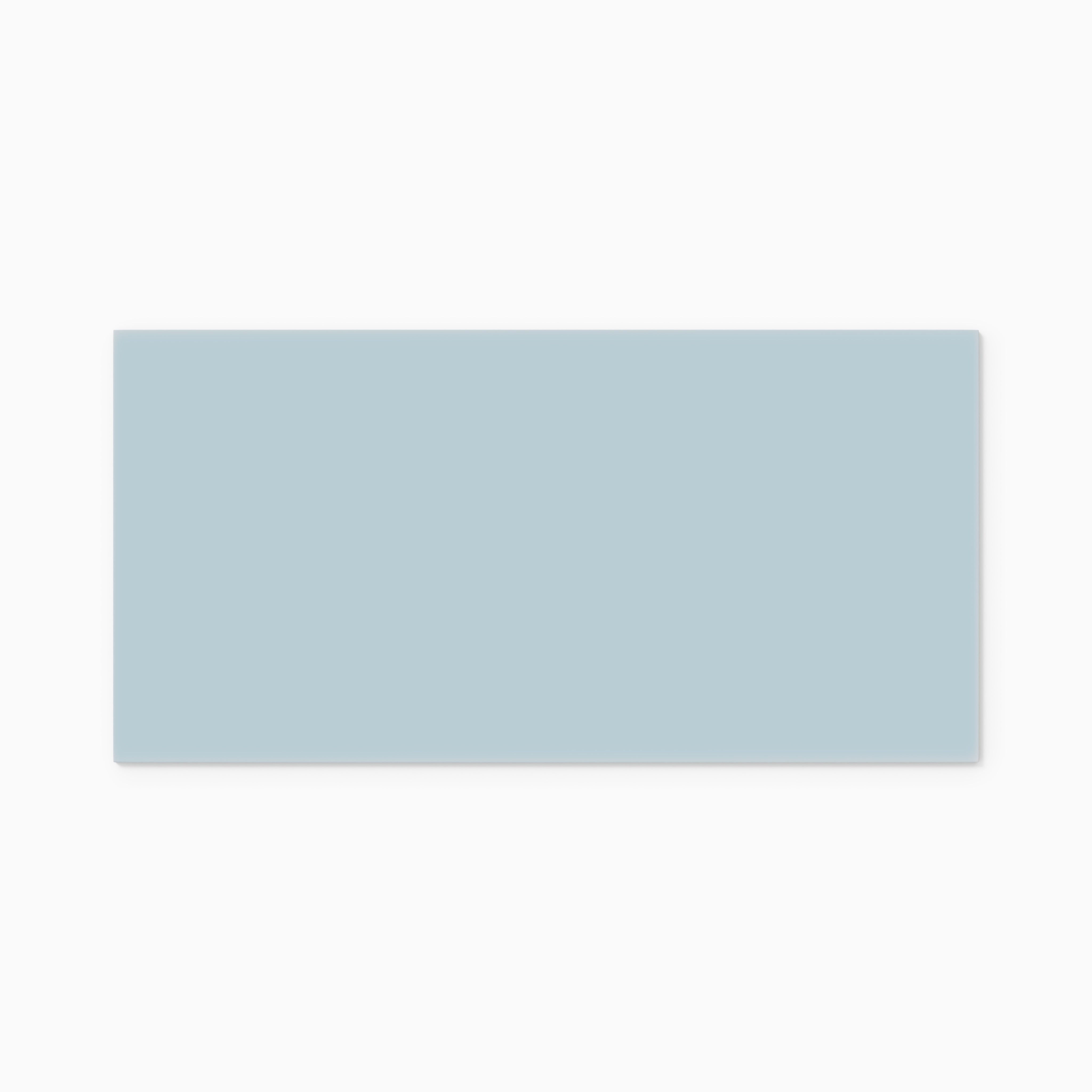 12x24 Natural Press Ceramic Tile in Egyptian Blue Matte
