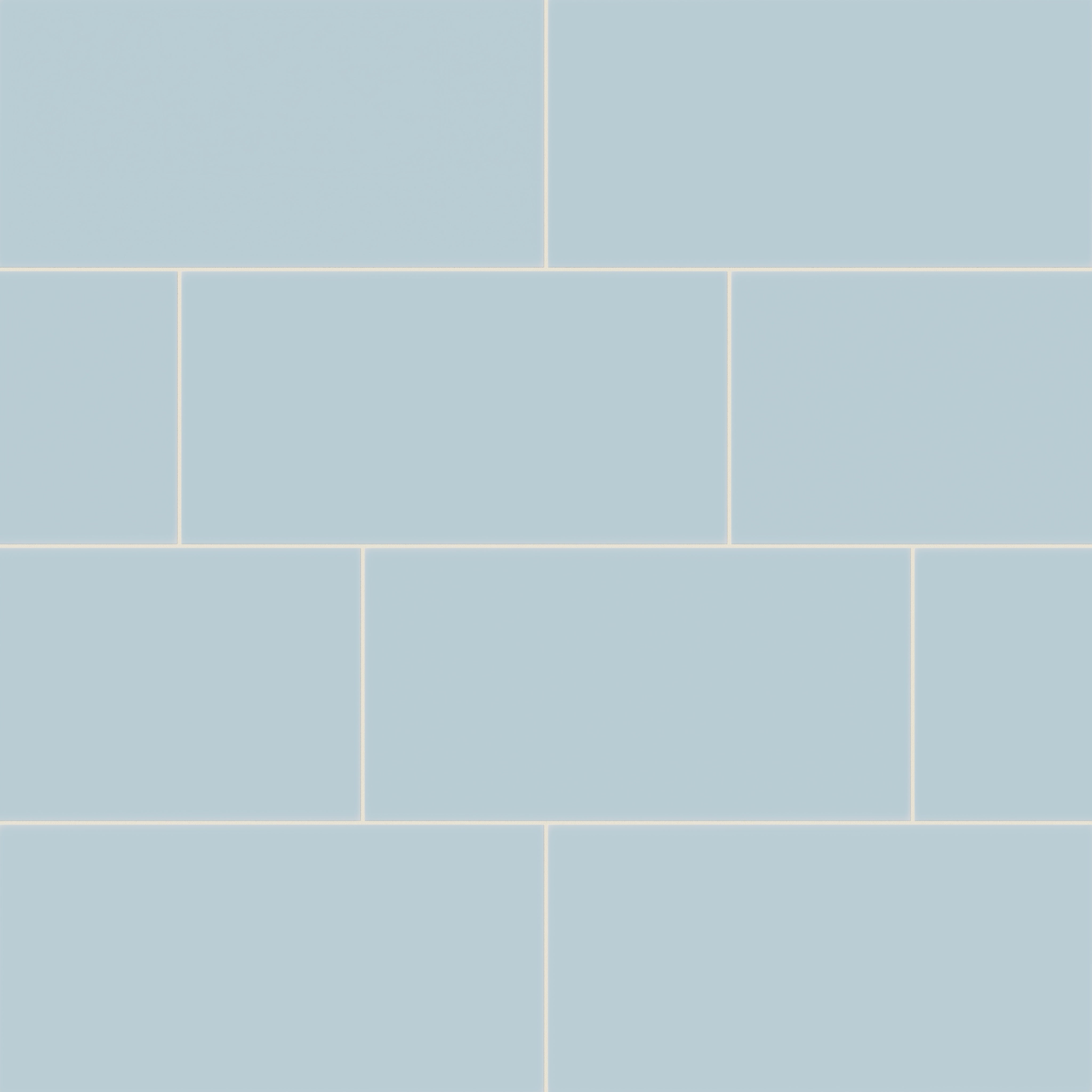 12x24 Natural Press Ceramic Tile in Egyptian Blue Matte