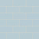 4x8 Natural Press Ceramic Tile in Egyptian Blue Matte
