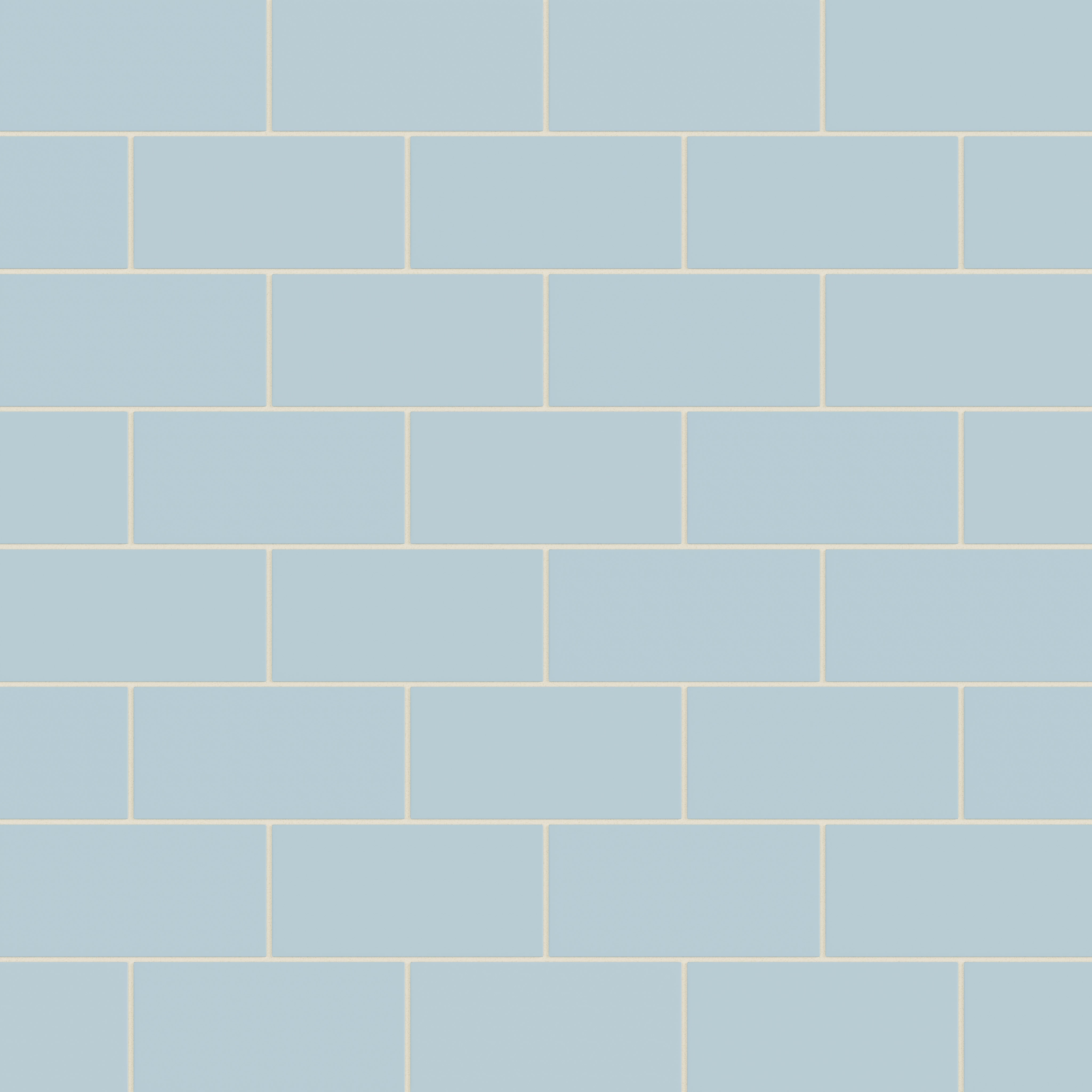 4x8 Natural Press Ceramic Tile in Egyptian Blue Matte