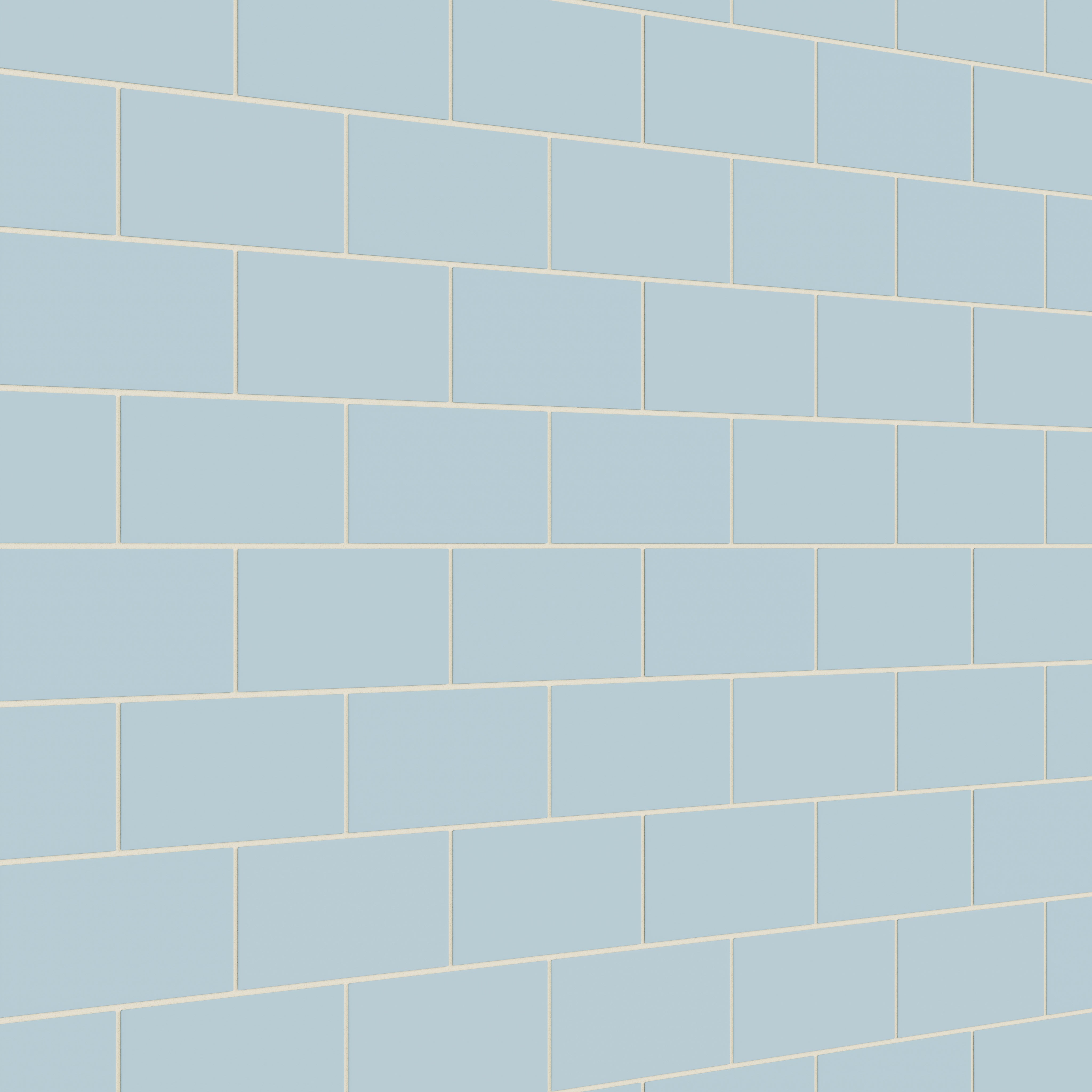 4x8 Natural Press Ceramic Tile in Egyptian Blue Matte