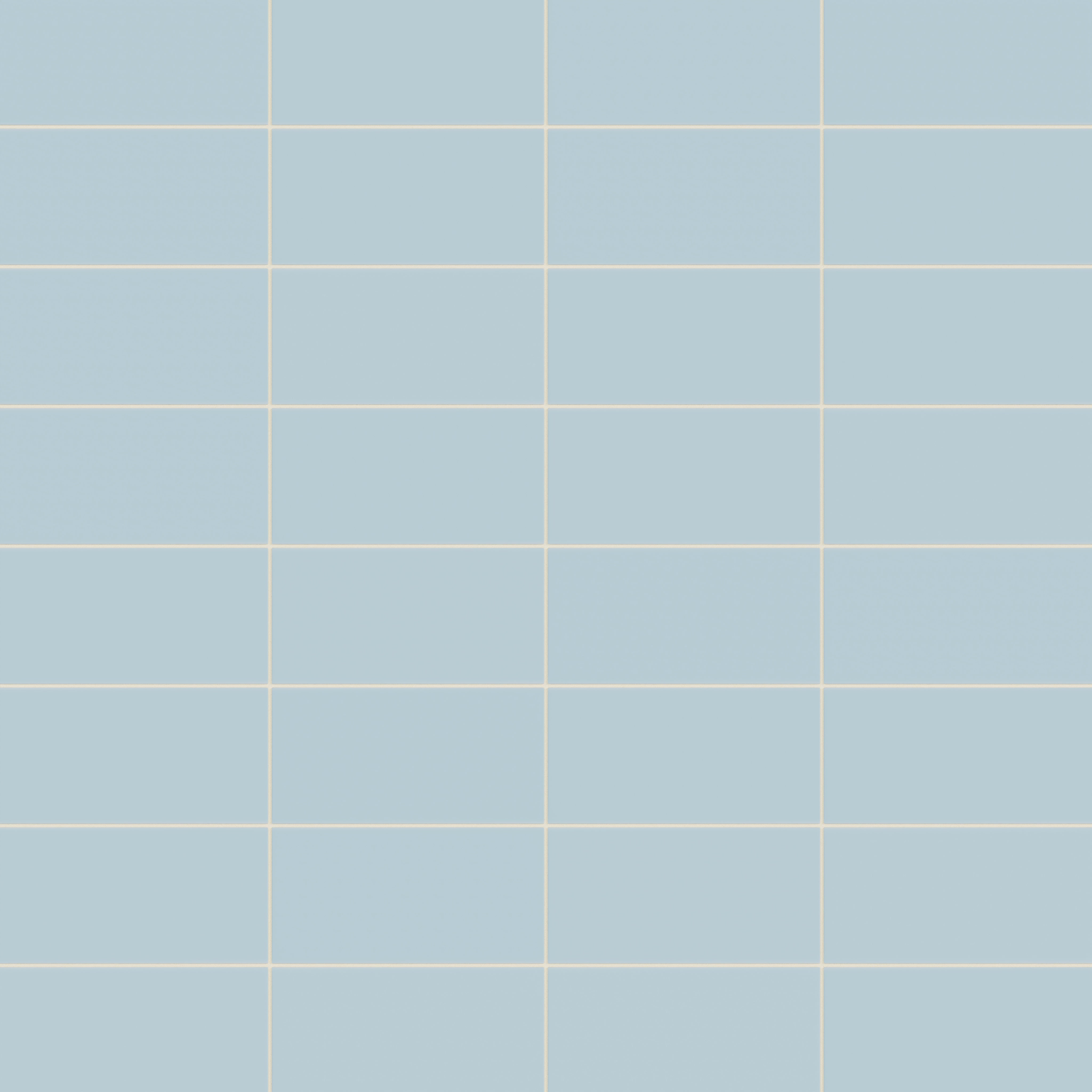 6x12 Natural Press Ceramic Tile in Egyptian Blue Matte