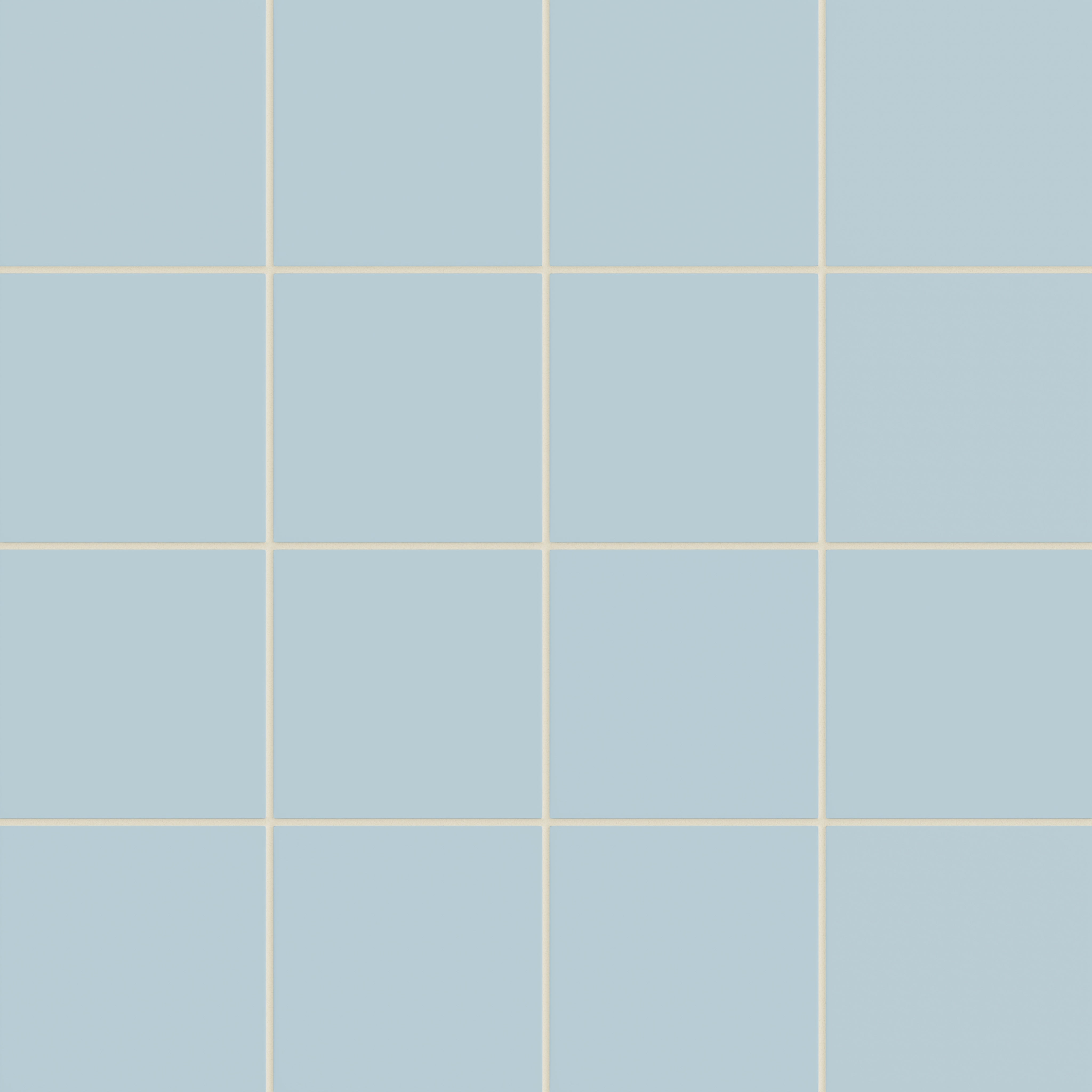 6x6 Natural Press Ceramic Tile in Egyptian Blue Matte
