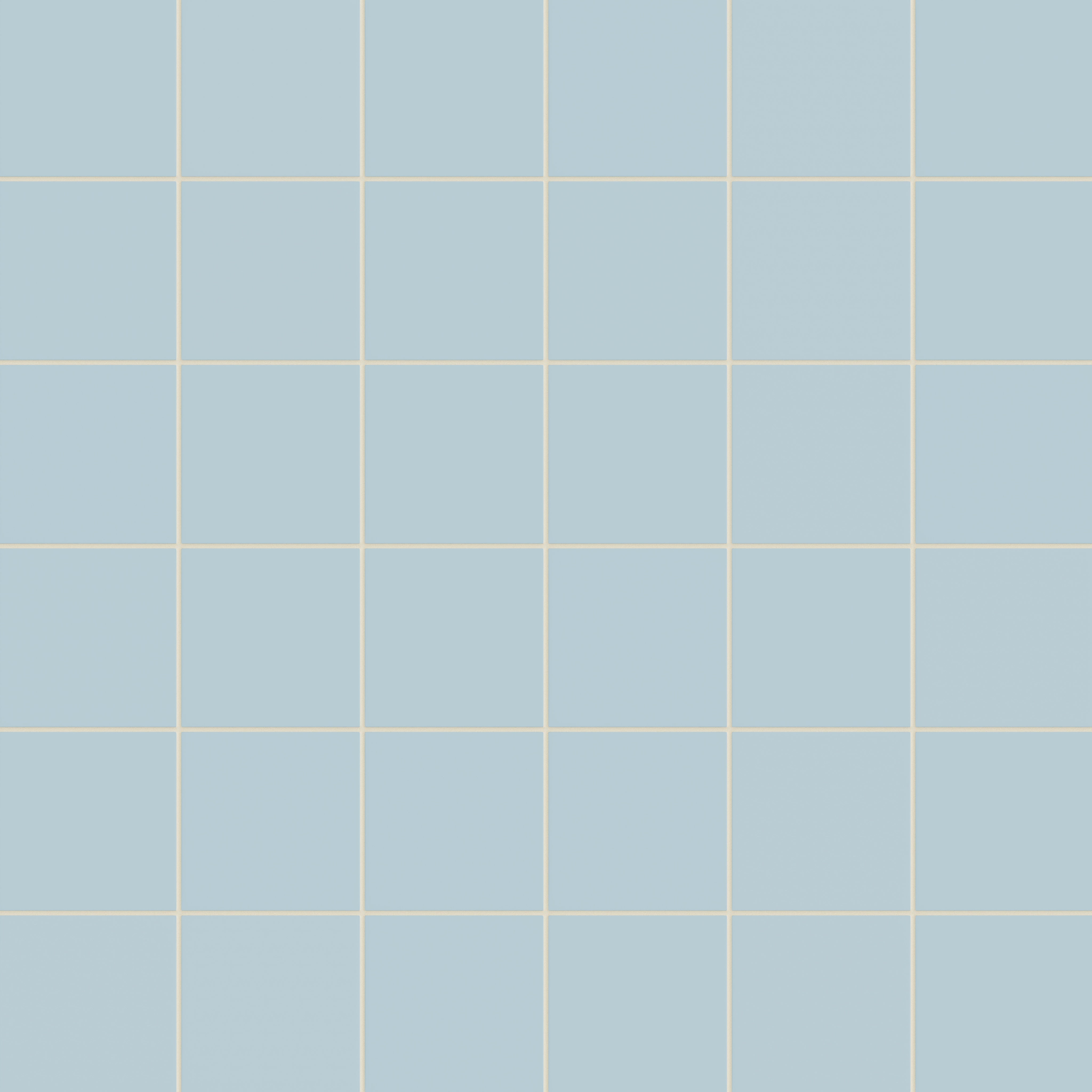 6x6 Natural Press Ceramic Tile in Egyptian Blue Matte