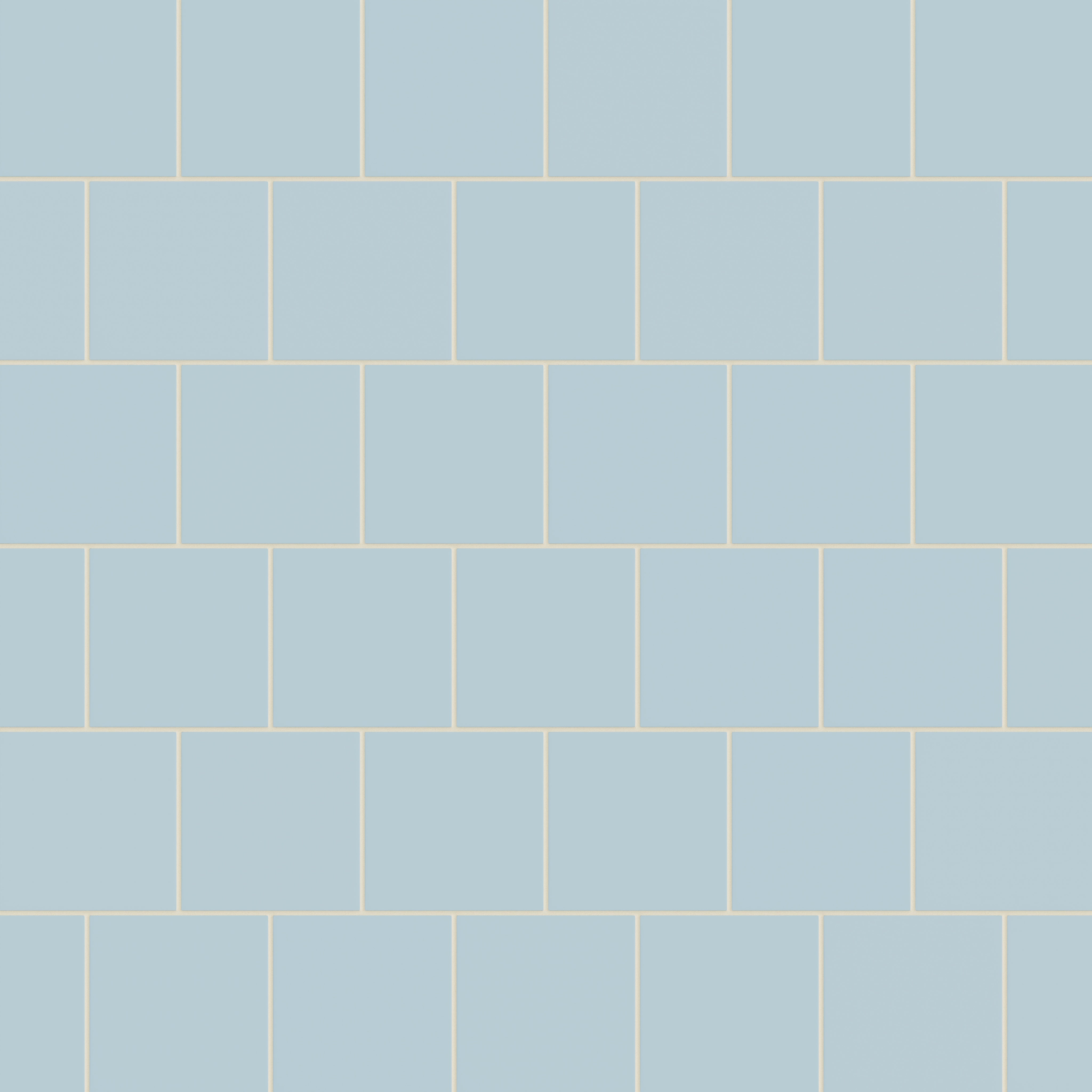 6x6 Natural Press Ceramic Tile in Egyptian Blue Matte