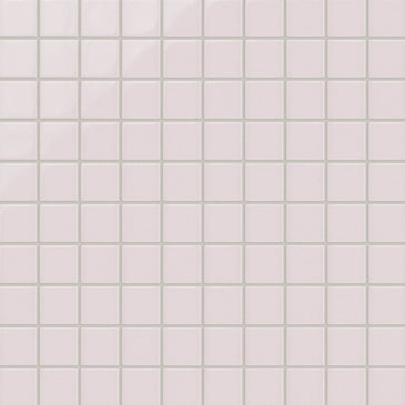 2x2 Straight Set Sheeted Original Ceramic Mosaic Tile in Evening Glow Gloss