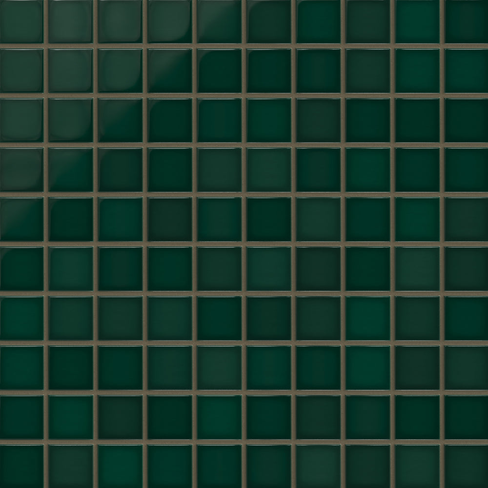 Evergreen 2x2 Straight Set Sheeted Gloss Original Ceramic Tile