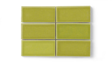 3x6 Original Ceramic Tile in Palm Tree Gloss