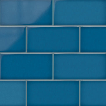 6x12 Original Ceramic Tile in Adriatic Sea Gloss