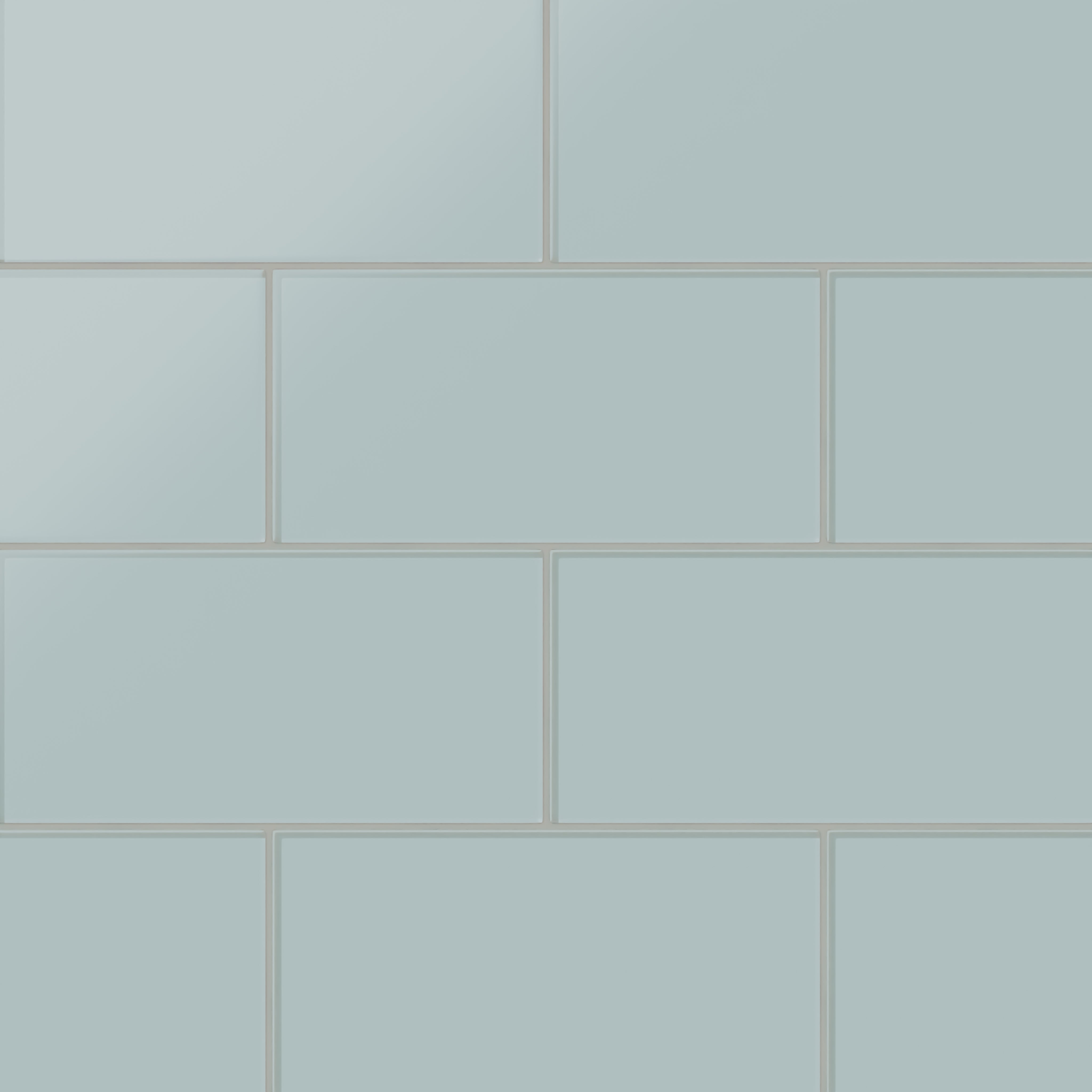 Great Blue Heron 6x12 Matte Glass Tile - Fireclay Tile