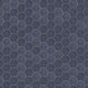 1" Hexagon Sheeted Original Ceramic Mosaic Tile in Slate Blue Gloss