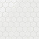 Quick Ship 4" Hexagon Original Ceramic Tile in Calcite Gloss