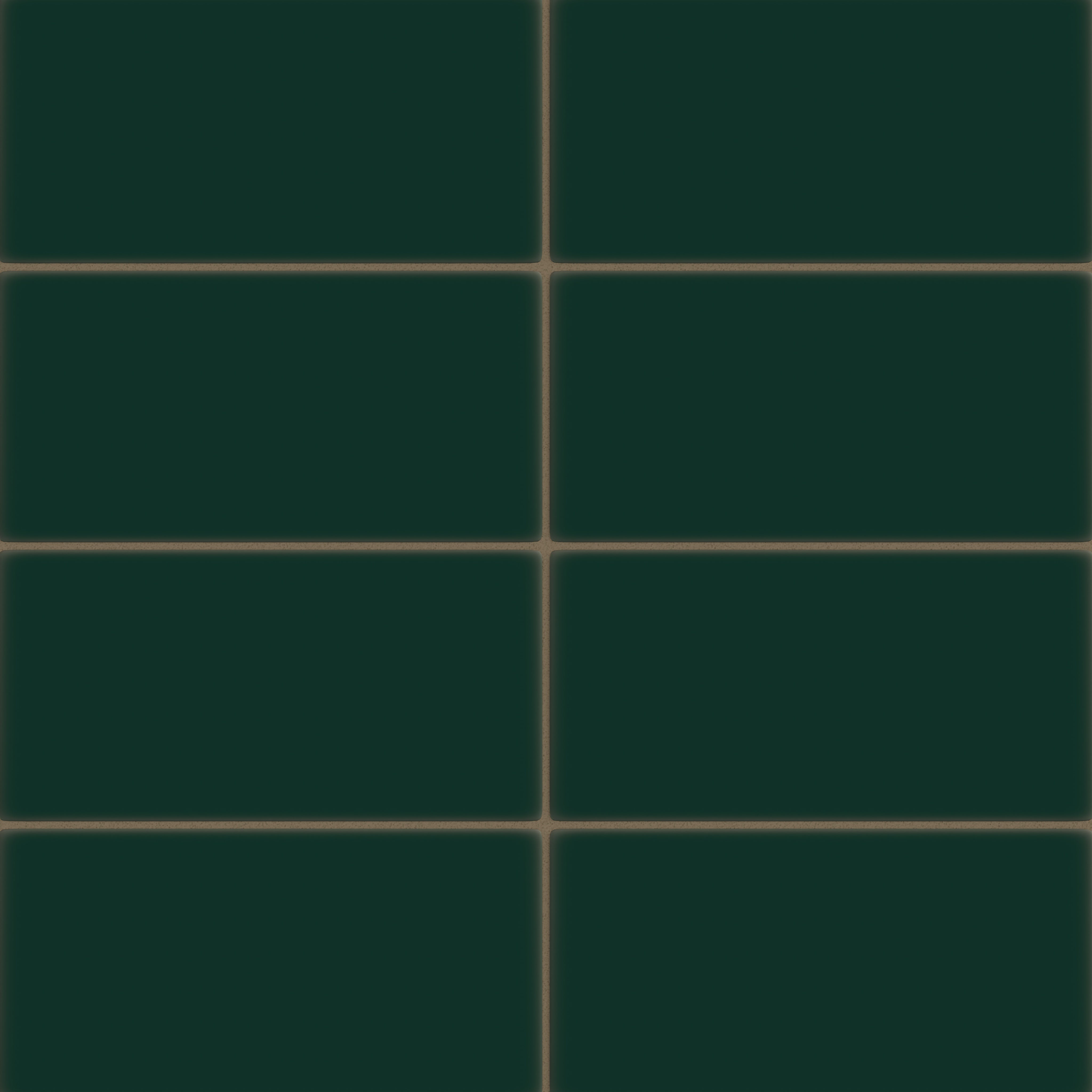 6x12 Original Ceramic Tile in Evergreen Matte