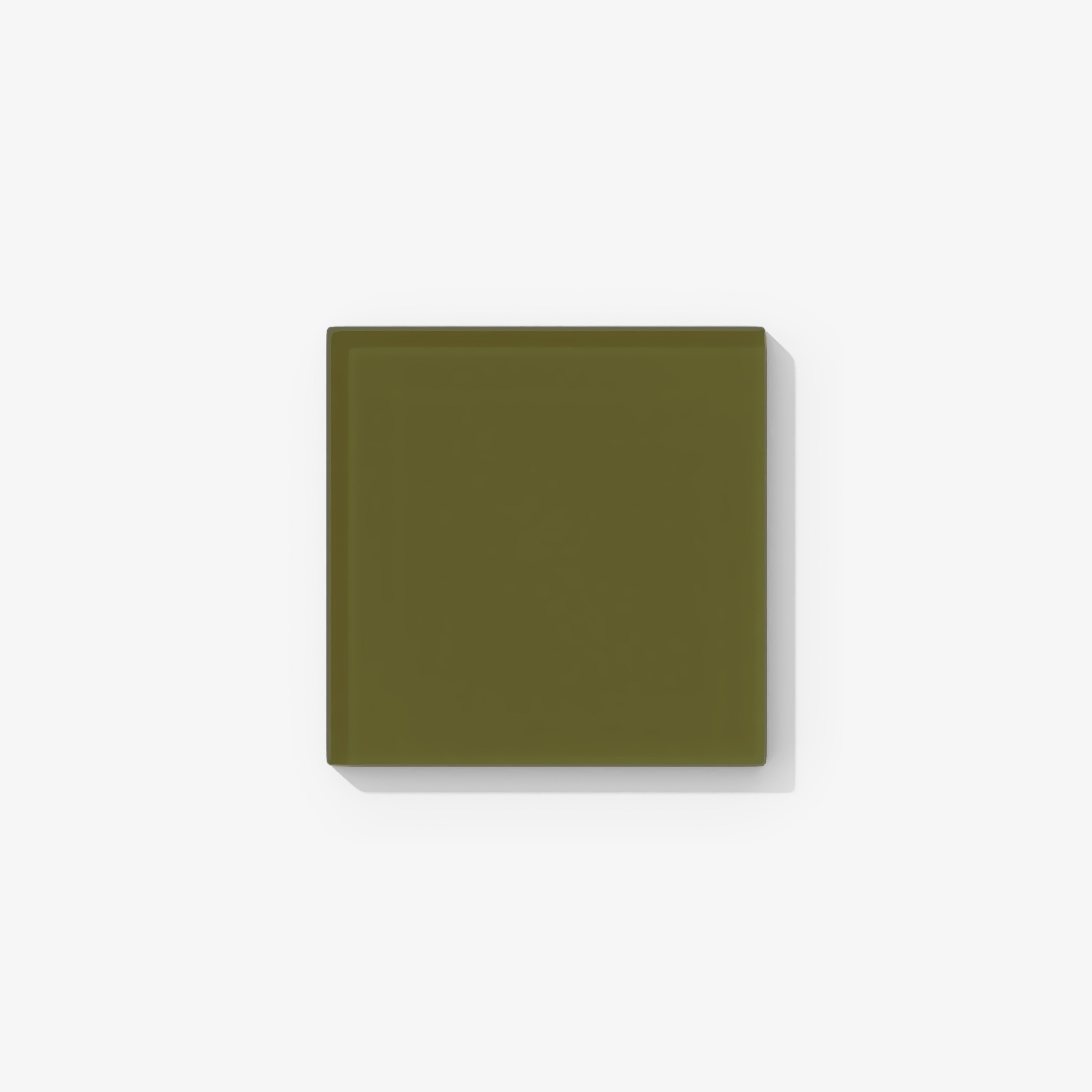 4x4 Glass Tile in Cormorant Gloss