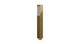 Flatiron Hand Shower in Uncoated Polished Brass
