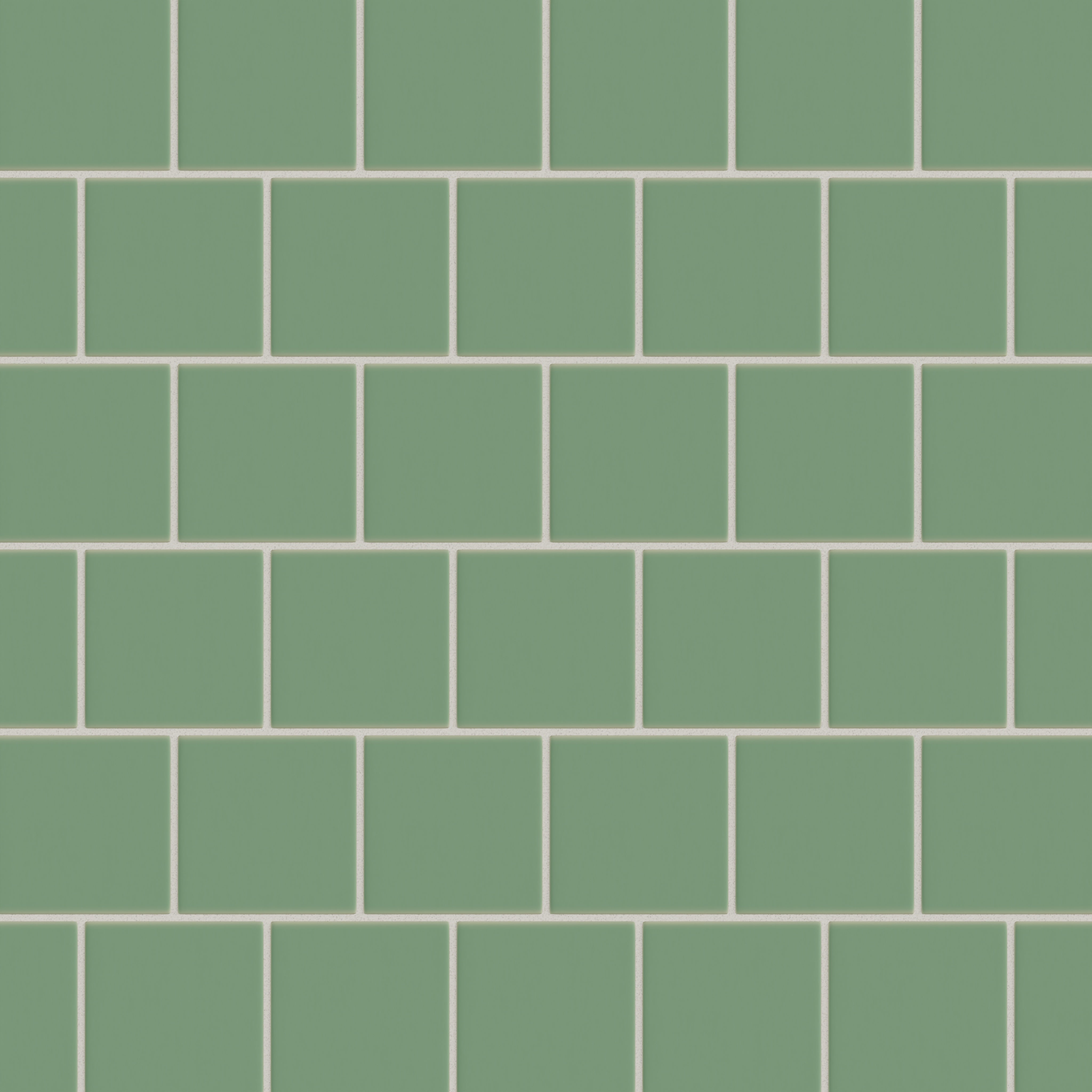 4x4 Original Ceramic Tile in Sea Green Matte