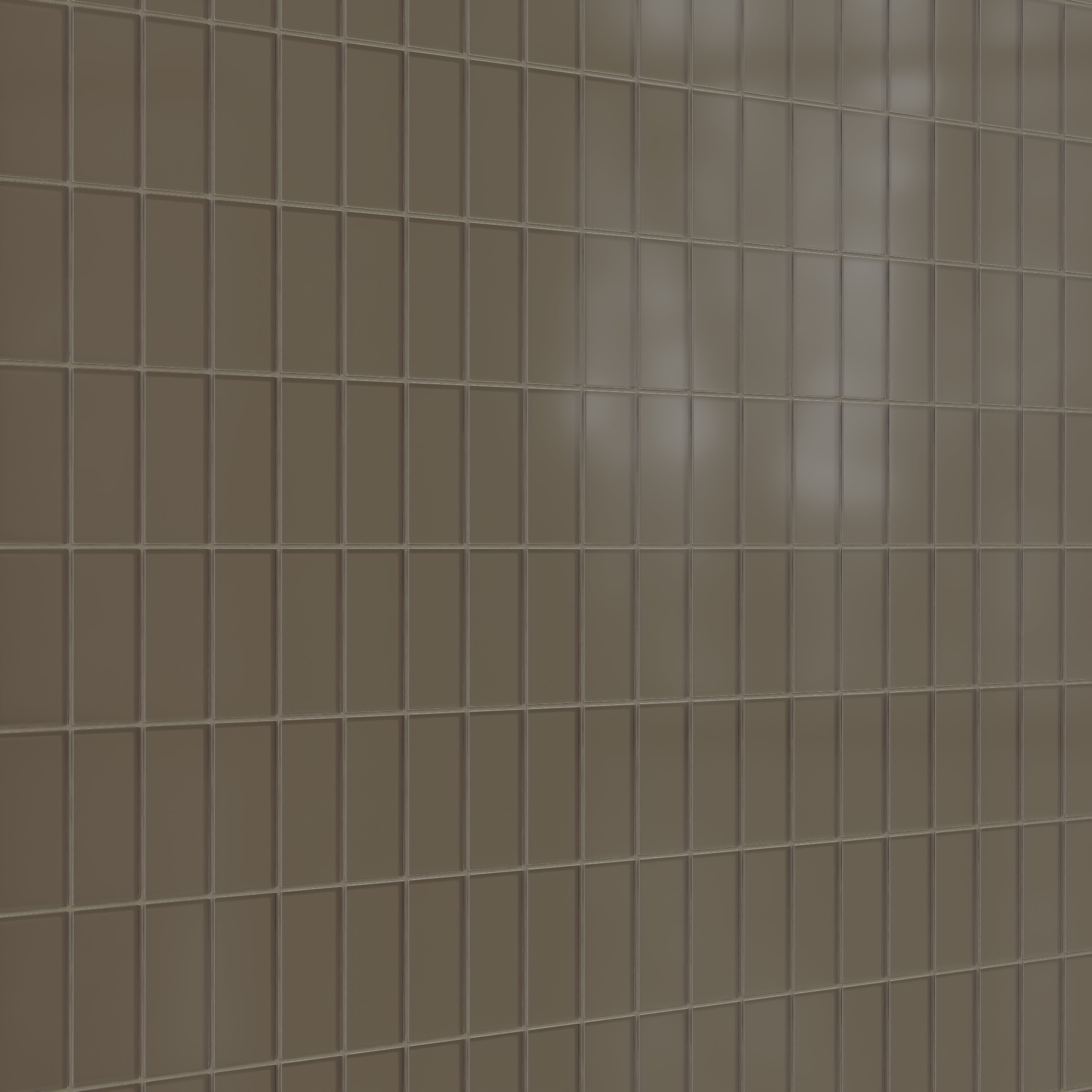 3x6 Glass Tile in Albatross Matte