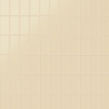 2x4 Straight Set Sheeted Glass Mosaic Tile in Chickadee Matte