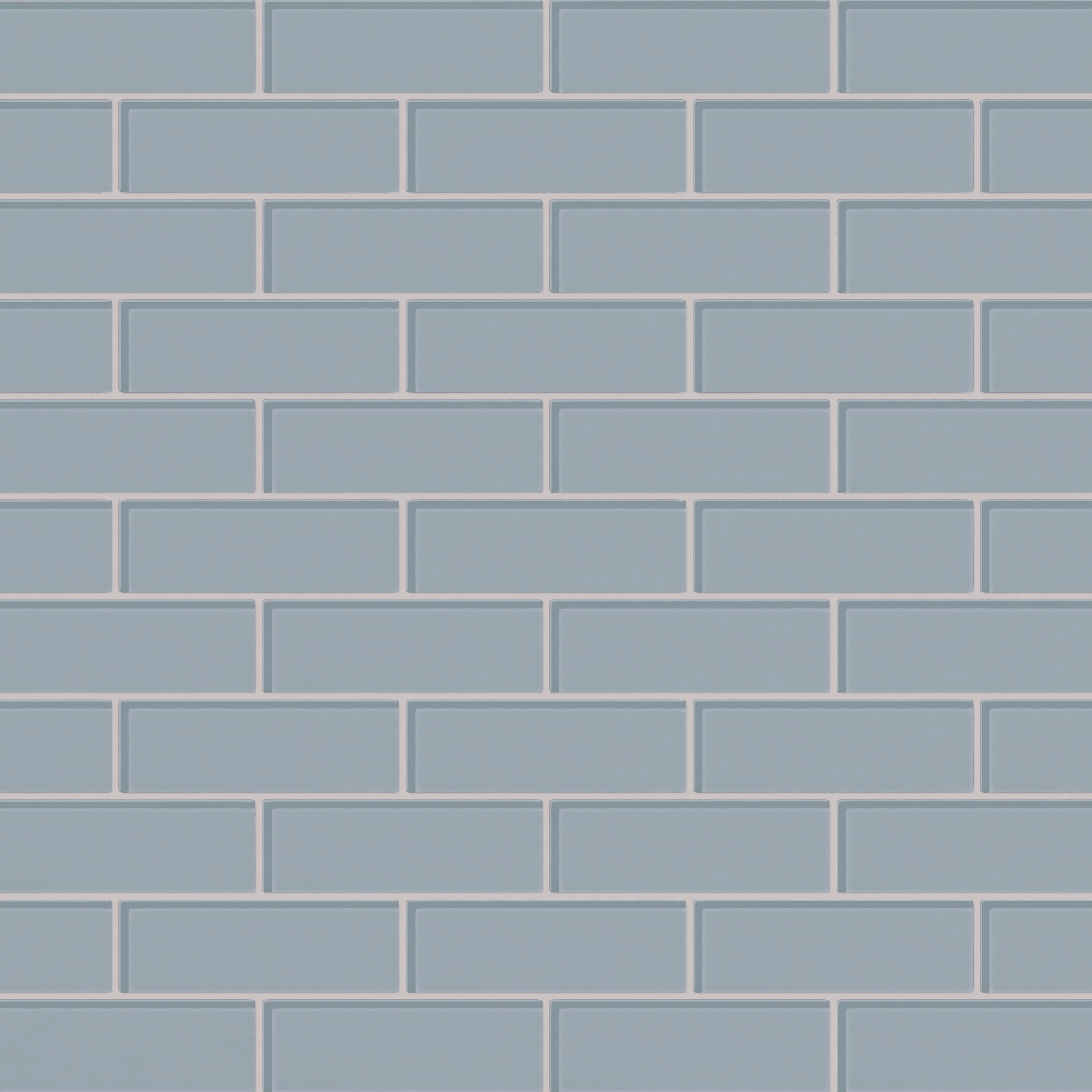 2x6 Glass Tile in Pinyon Jay Gloss